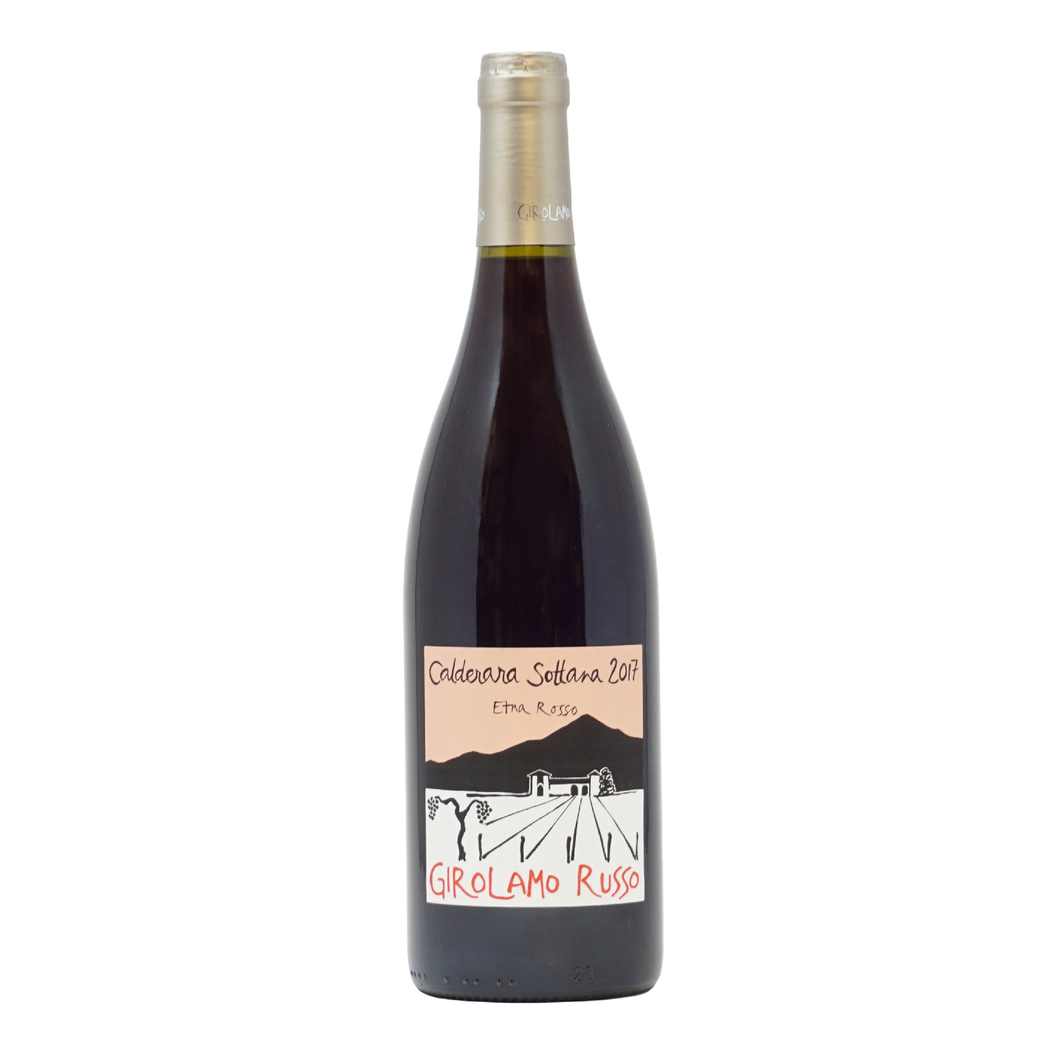 Etna Rosso Calderara Sottana 2017 doc Girolamo Russo lt 0,750