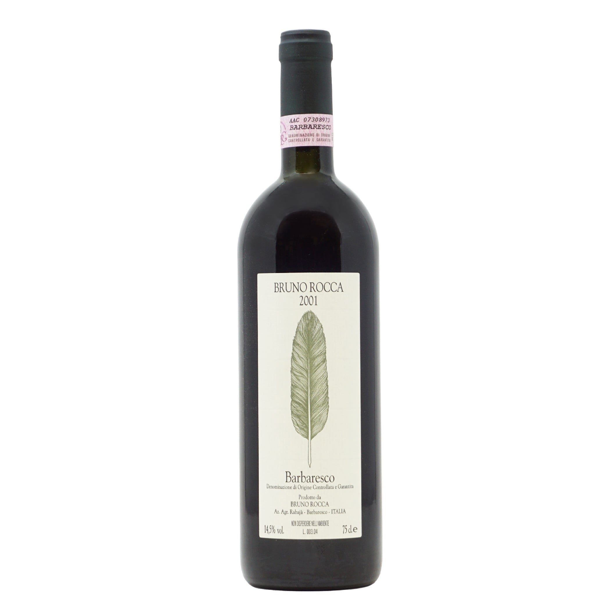 Barbaresco 2001 docg Bruno Rocca lt.0.750