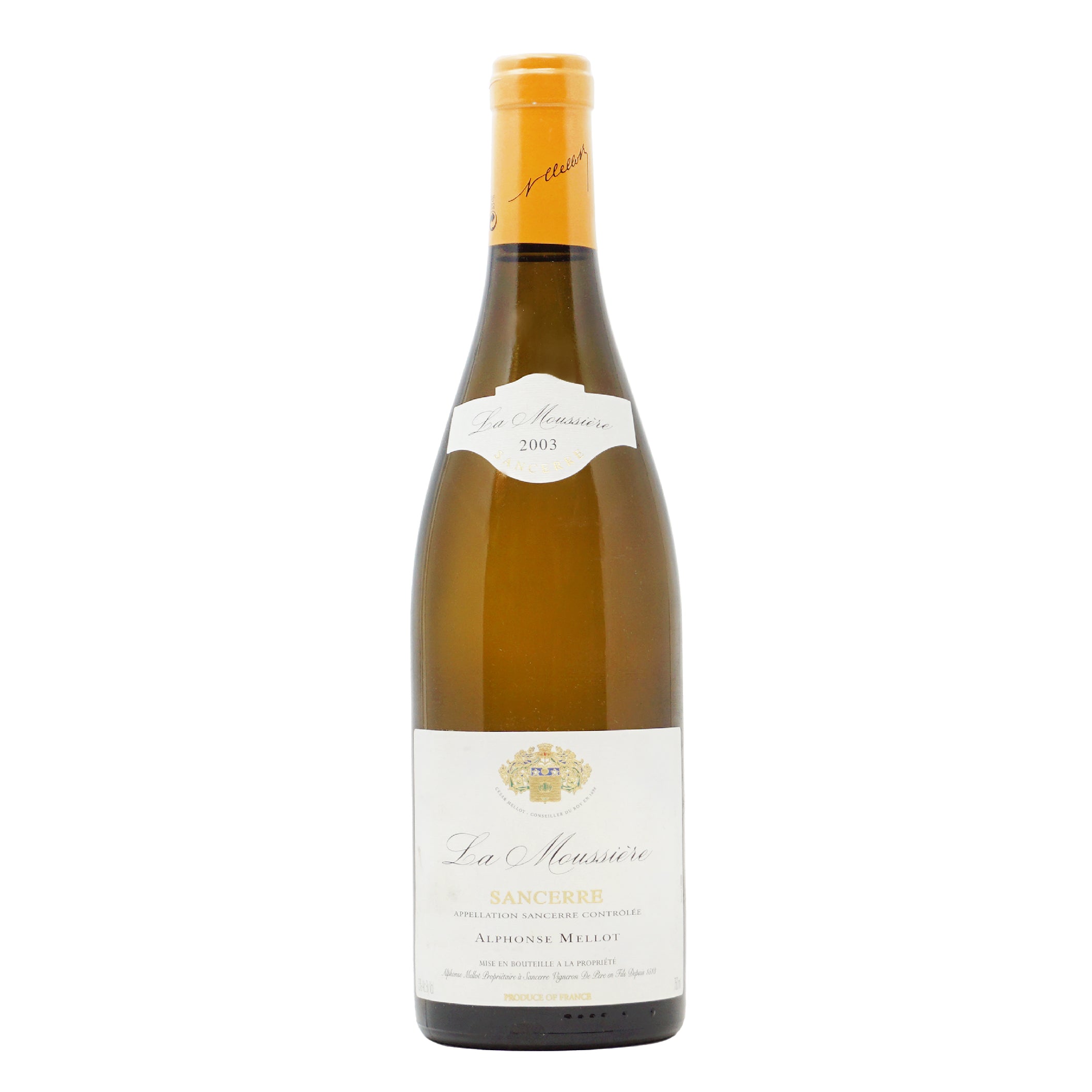 La Moussierie 2003 Sancerre Alphonse Mellot lt 0,750