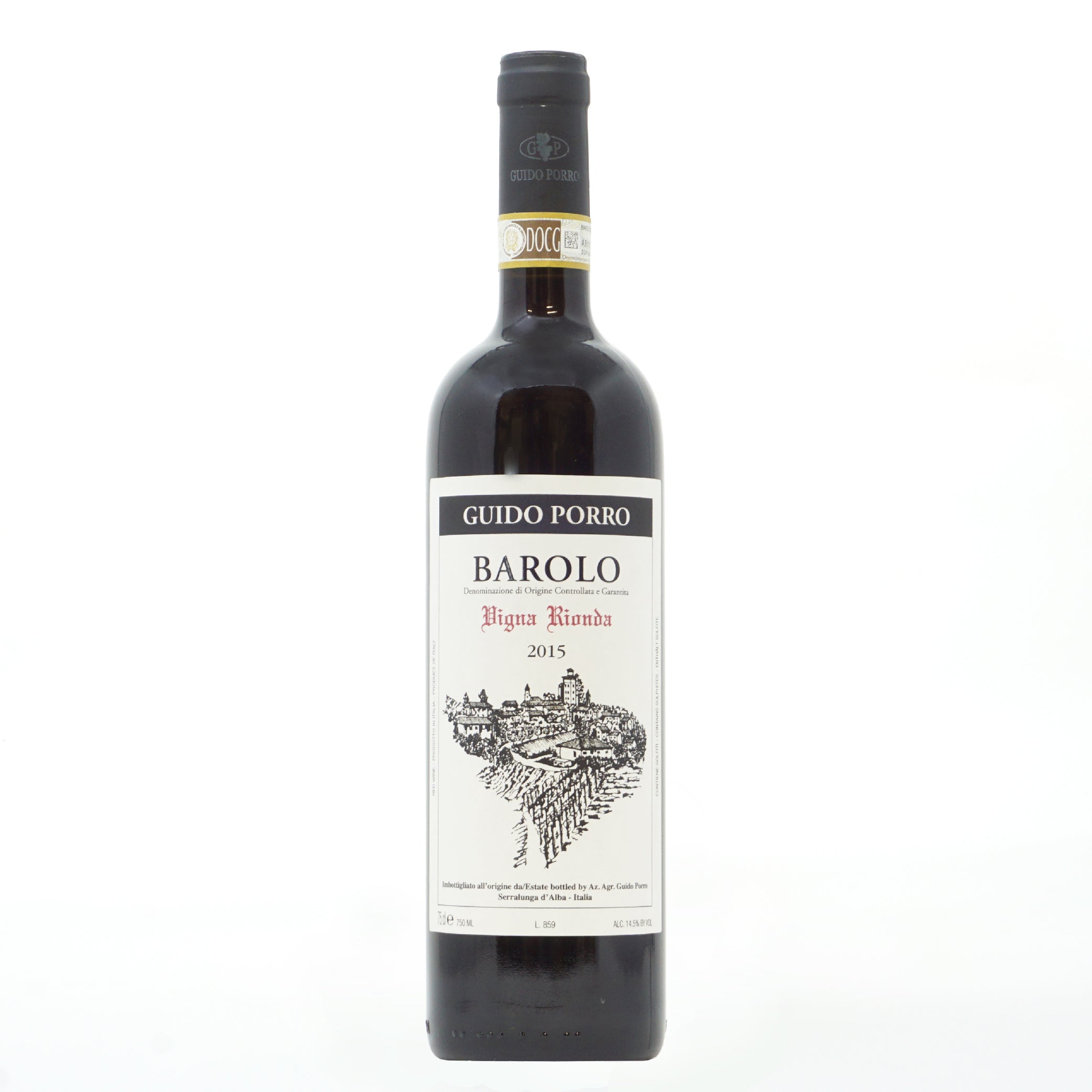 Barolo vigna Rionda 2015 docg Guido Porro lt.0,750