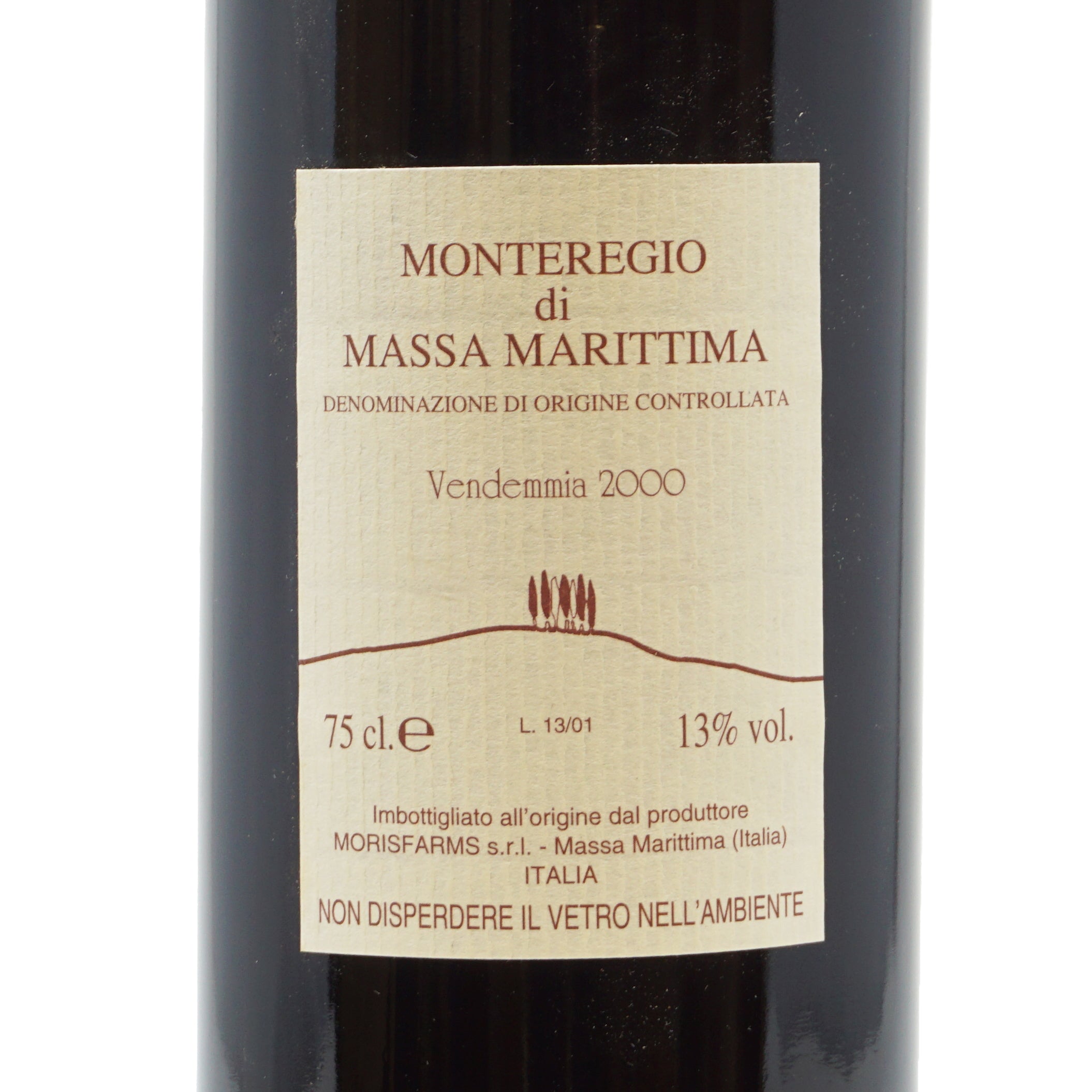 Monterigio 2000 doc Morisfarms 0.750 lt
