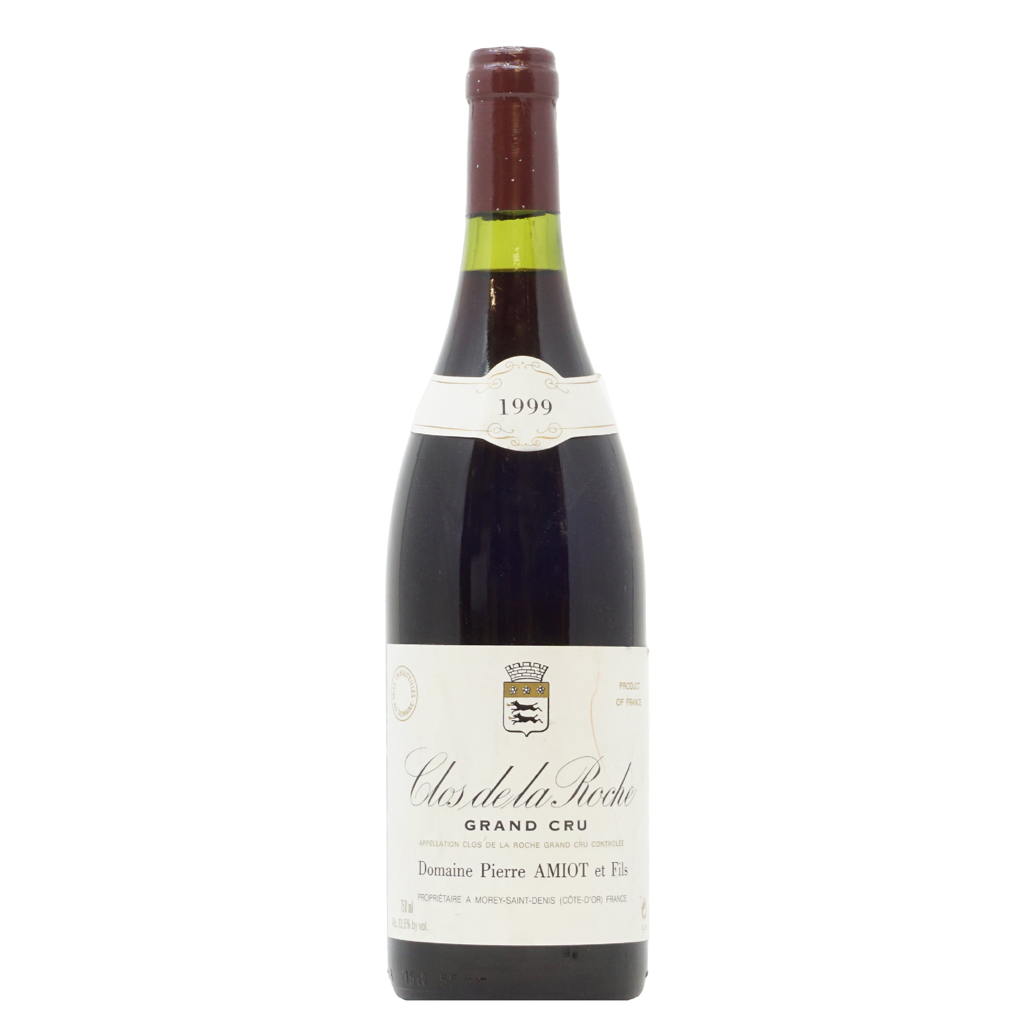 Clos de la Roche 1999 grand cru Pierre Amiot et Fils lt.0.750