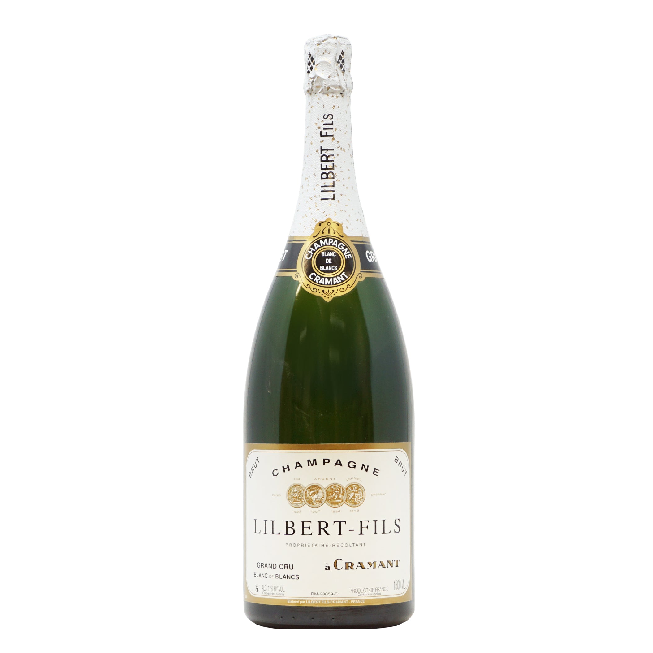 Champagne Blanc de Blancs Grand Cru magnum Lilbert-Fils v.disgorgement
