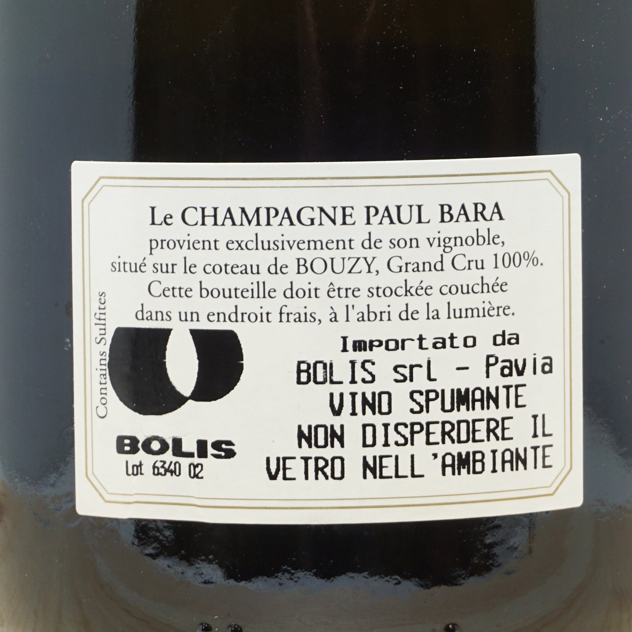 Champagne Brut Rose'2004 Grand Cru Paul Bara lt.0,750