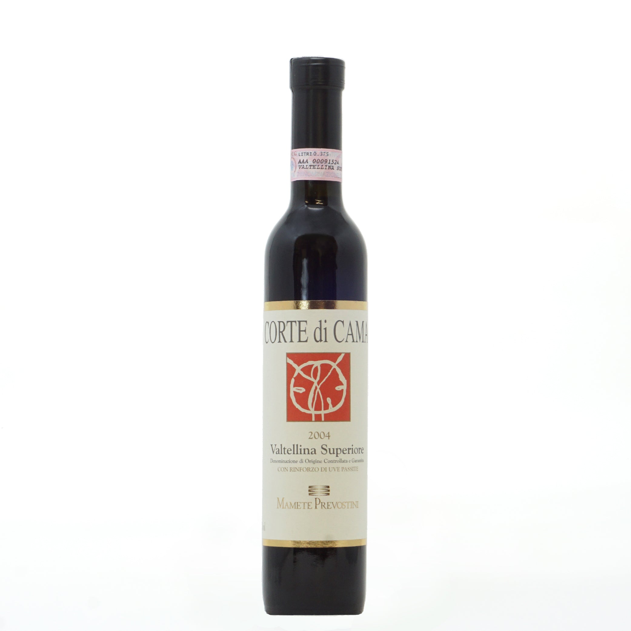 Corte di Cama 2004 Valtellina superiore docg Mamete Prevostini lt.0,375