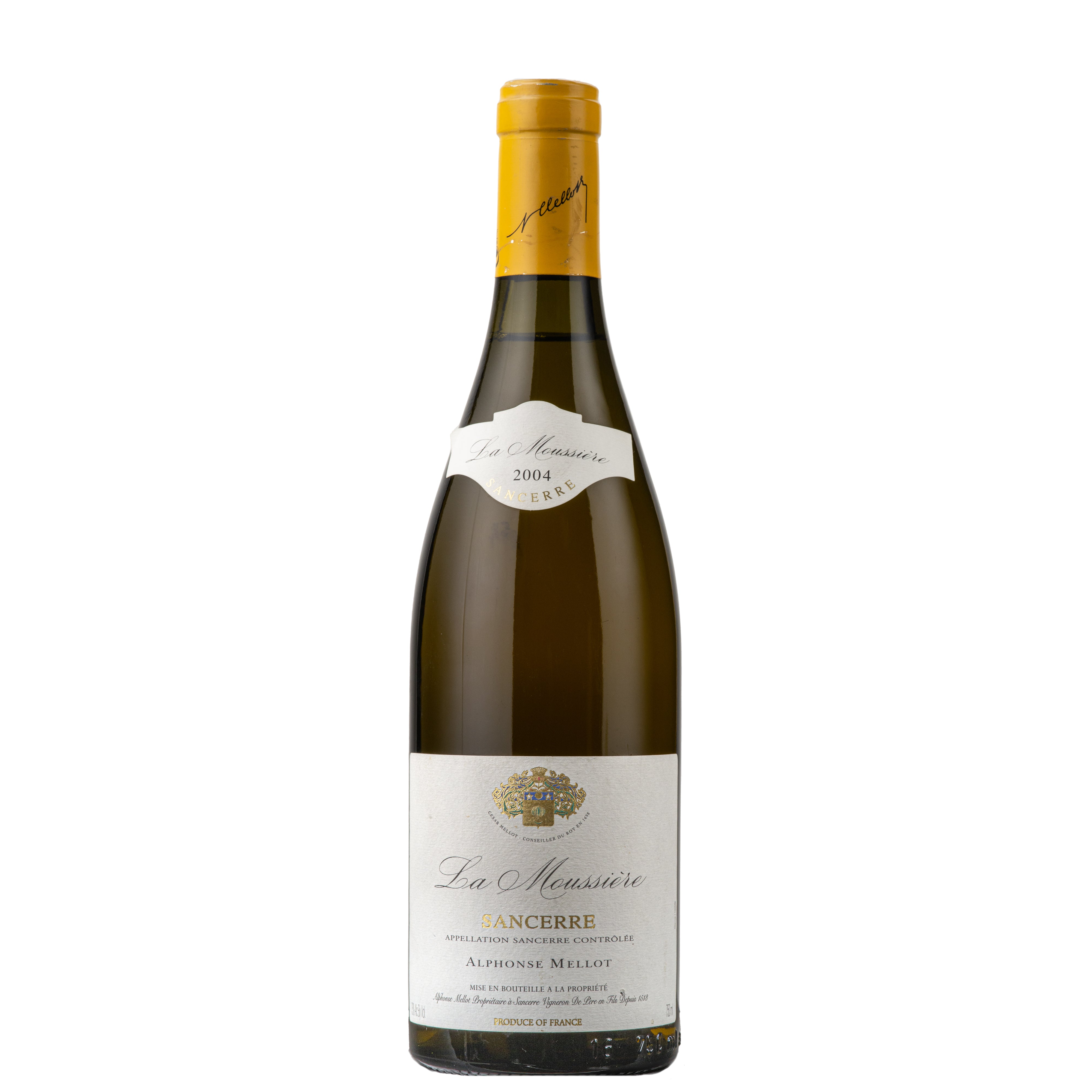 La Moussierie 2004 Sancerre Alphonse Mellot lt 0,750