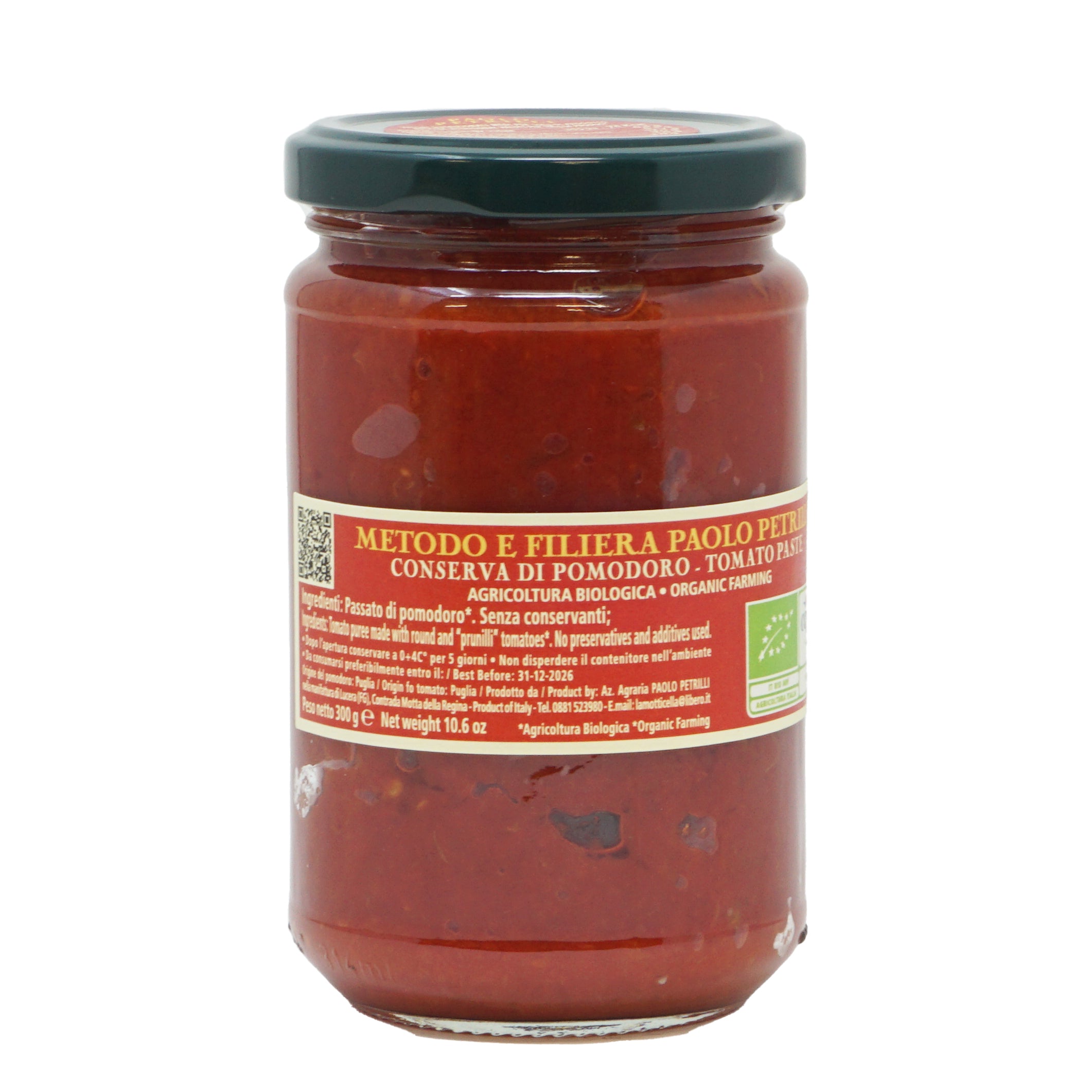 Conserva di Pomodoro Agricoltura  Biologica Petrilli 300g