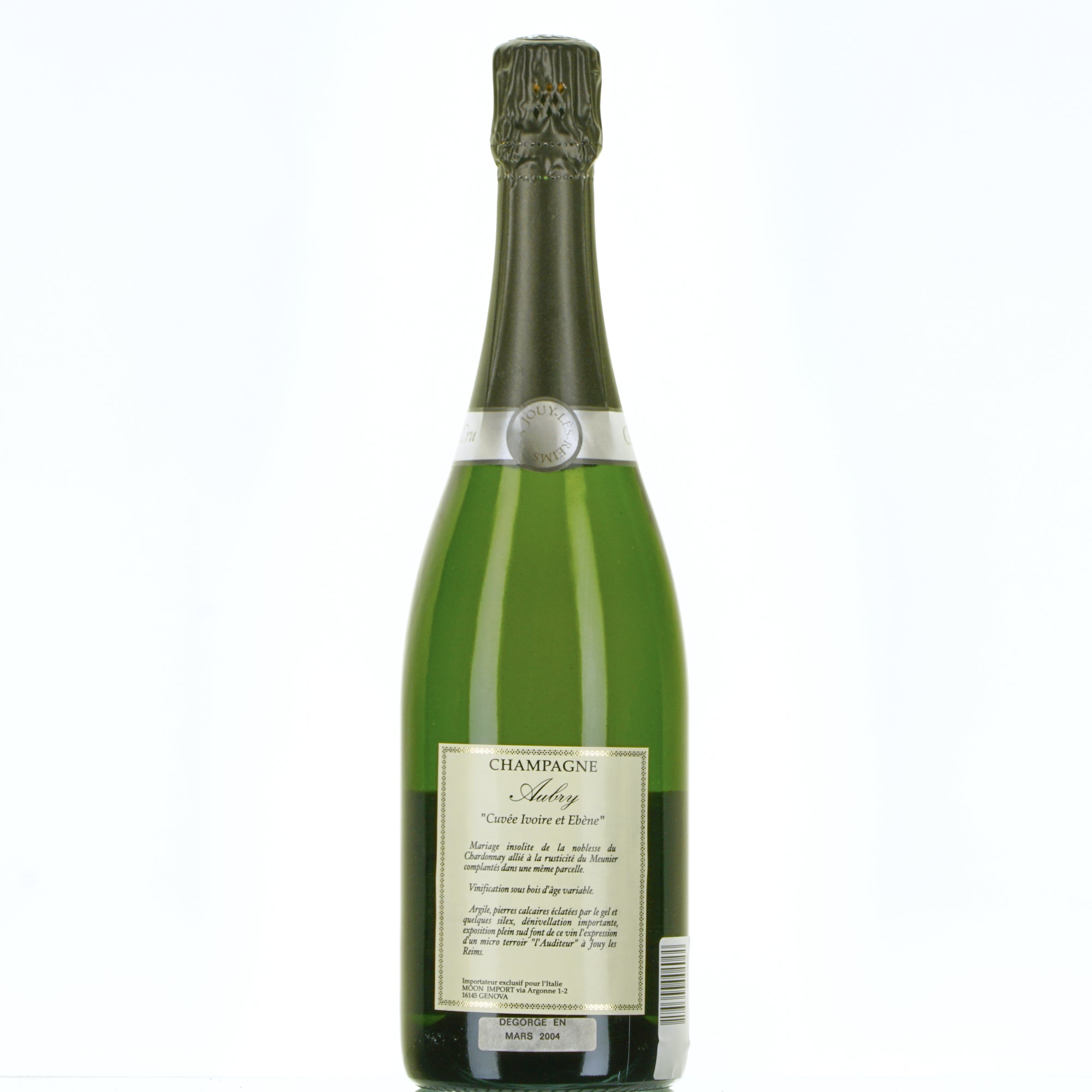 Champagne Cuvee' Ivoire et Ebene 1998 Aubry lt.0,750