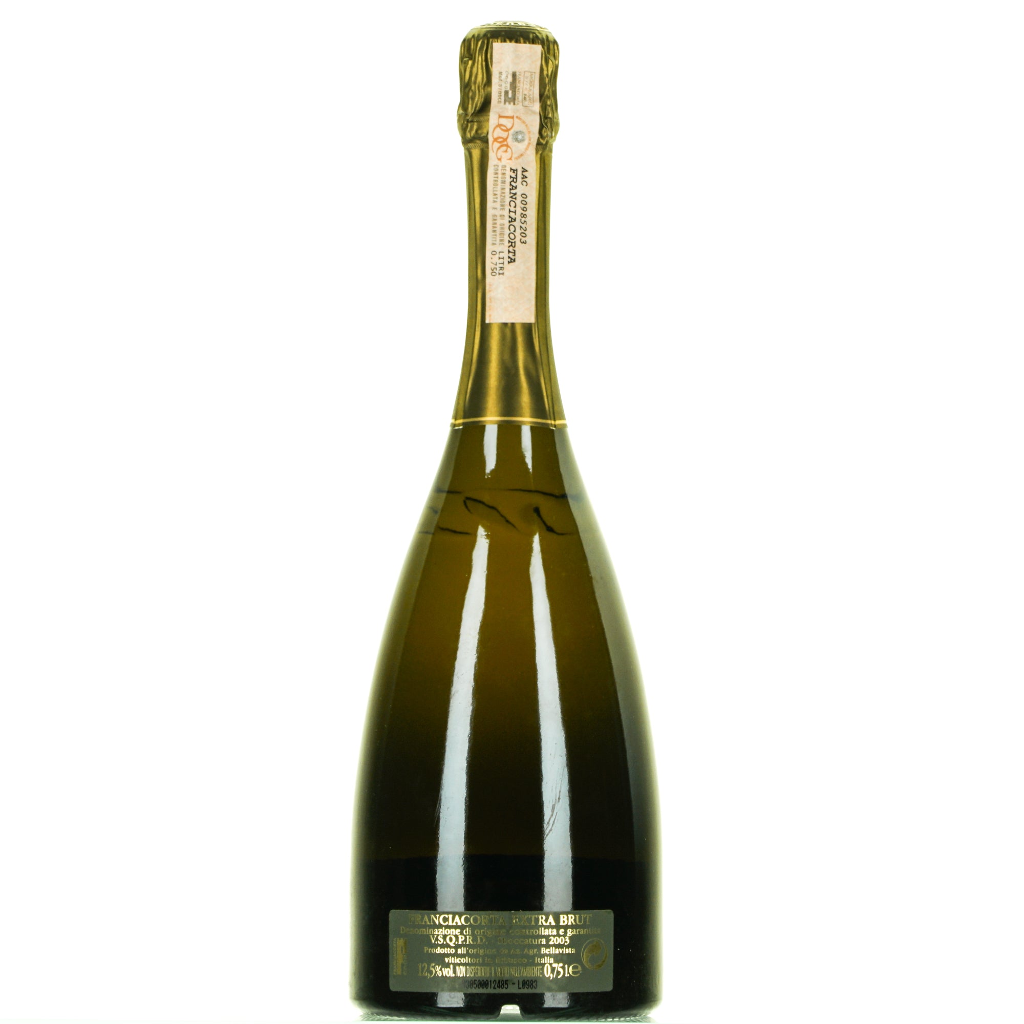 Franciacorta Gran Cuvèe Pas Operé 1998 Extra Brut - Bellavista