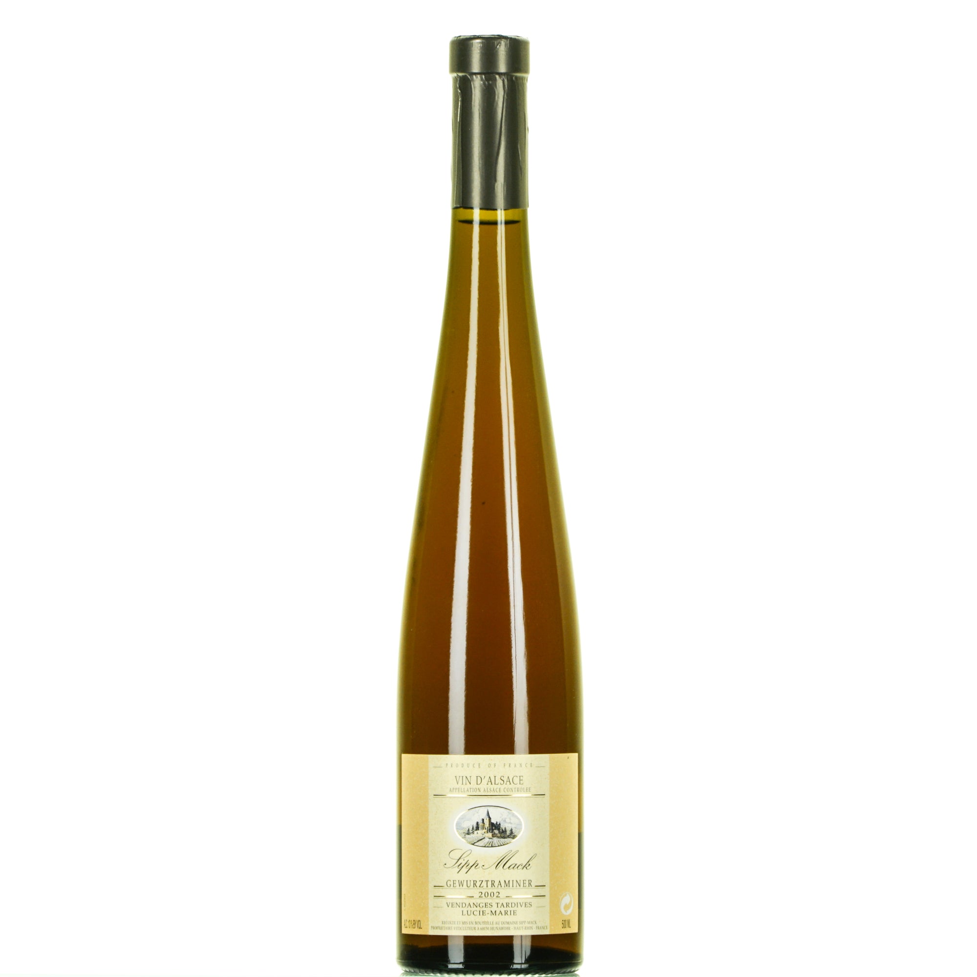 GEWURZTRAMINER 2002 VEND.TARDIVA LUCIE MARIE lt.0,500