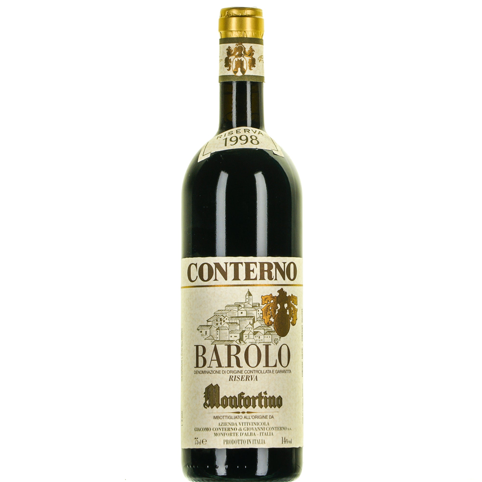 Barolo Riserva Monfortino 1998 docg Giacomo Conterno lt.0,750