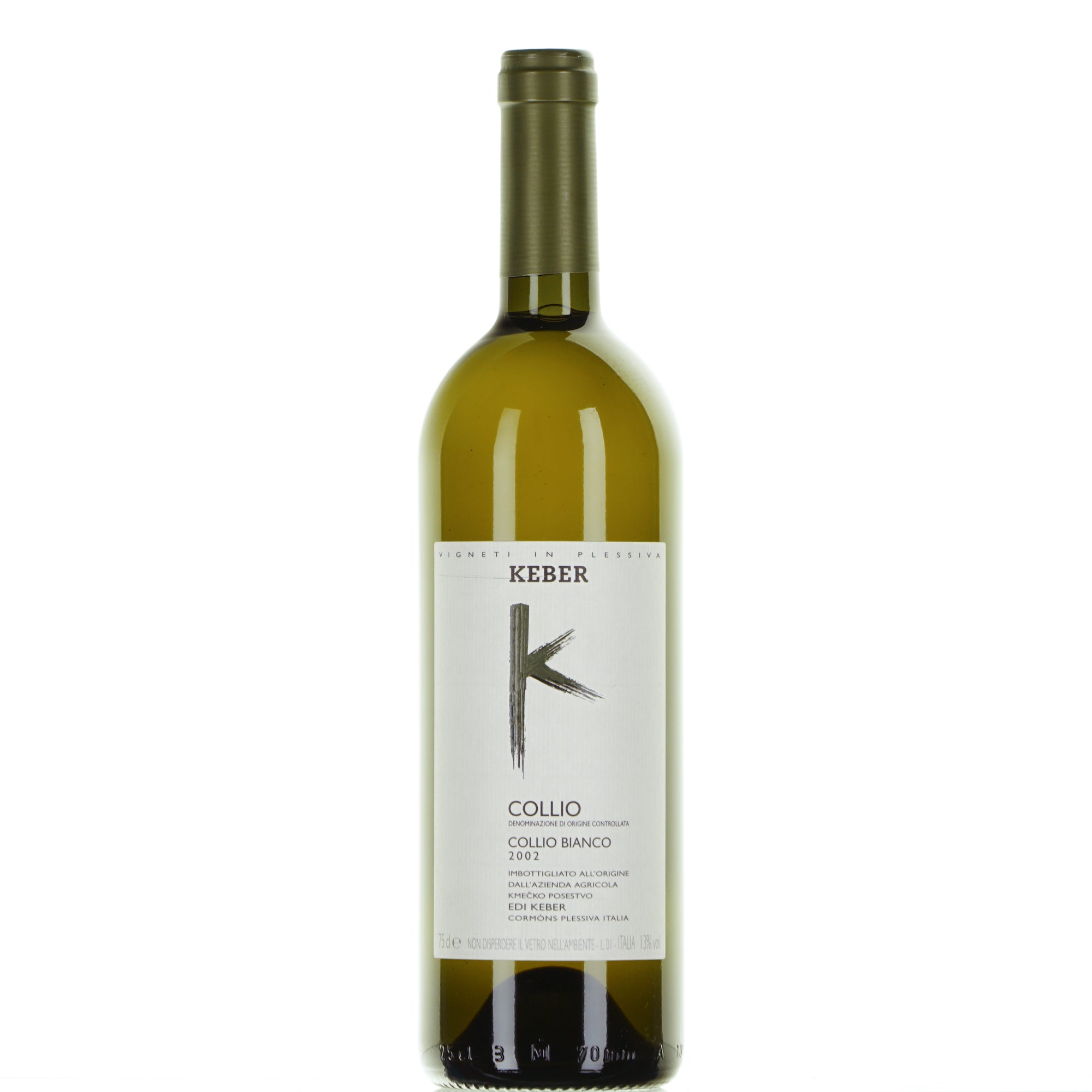 Collio Bianco 2002 doc Keber Edi lt.0.750