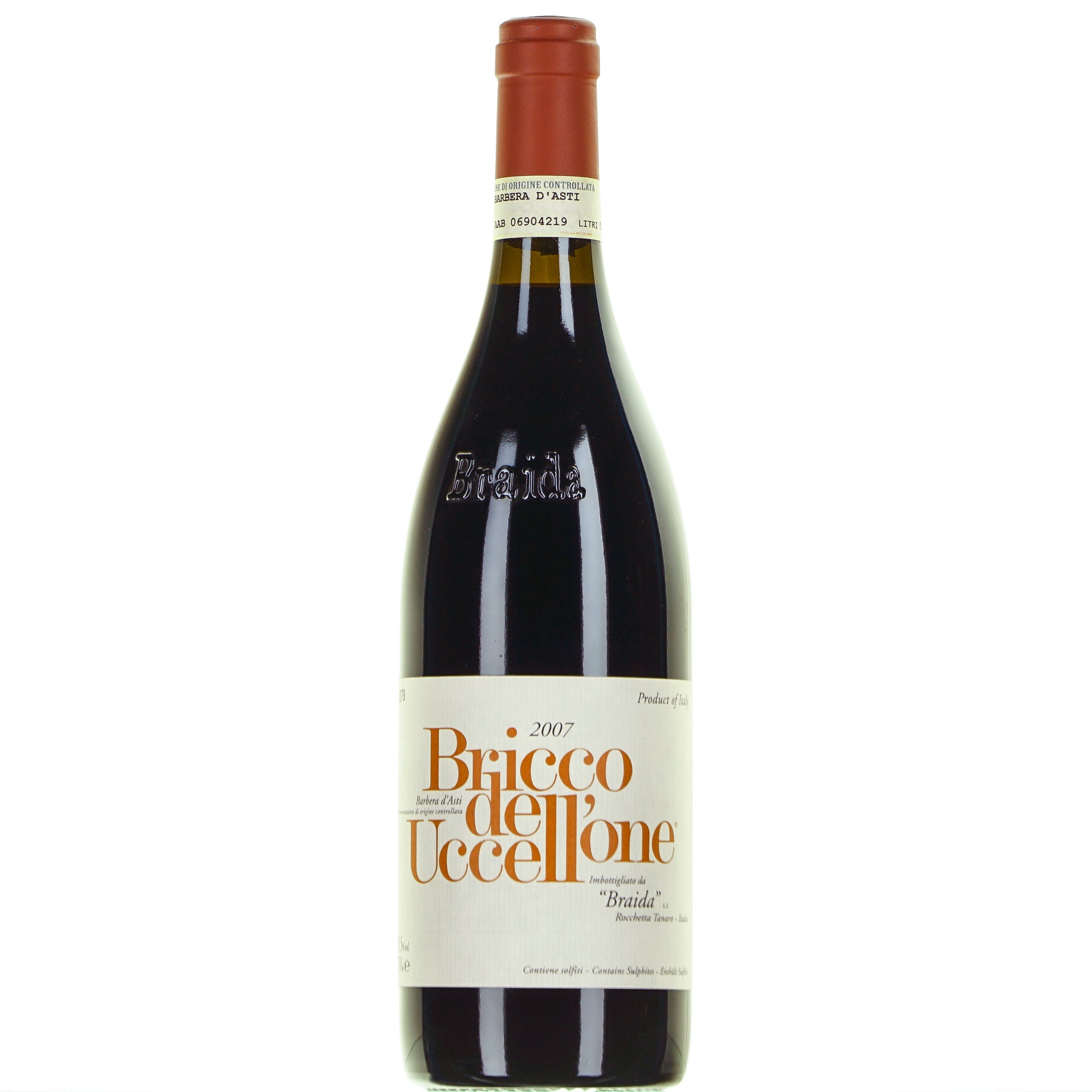 Barbera d'Asti Bricco dell'Uccellone 2007 doc Braida lt.0.750