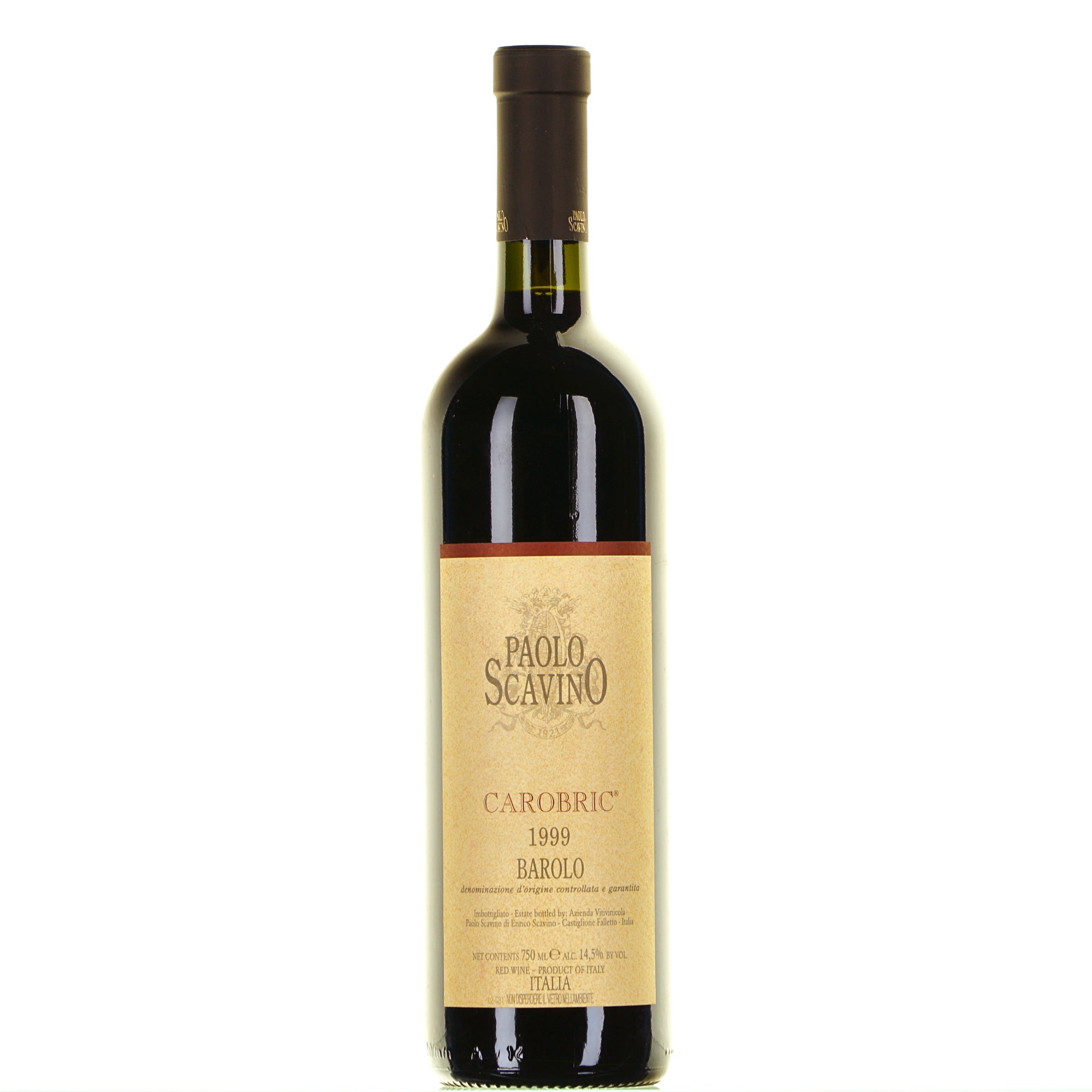 Barolo Carobric 1999 docg Scavino Paolo lt.0.750