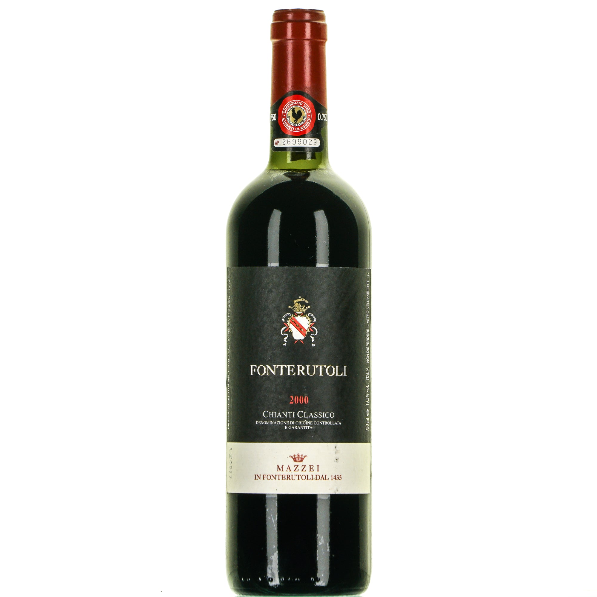 FONTERUTOLI CHIANTI CLASSICO 2000 DOCG lt.0.750