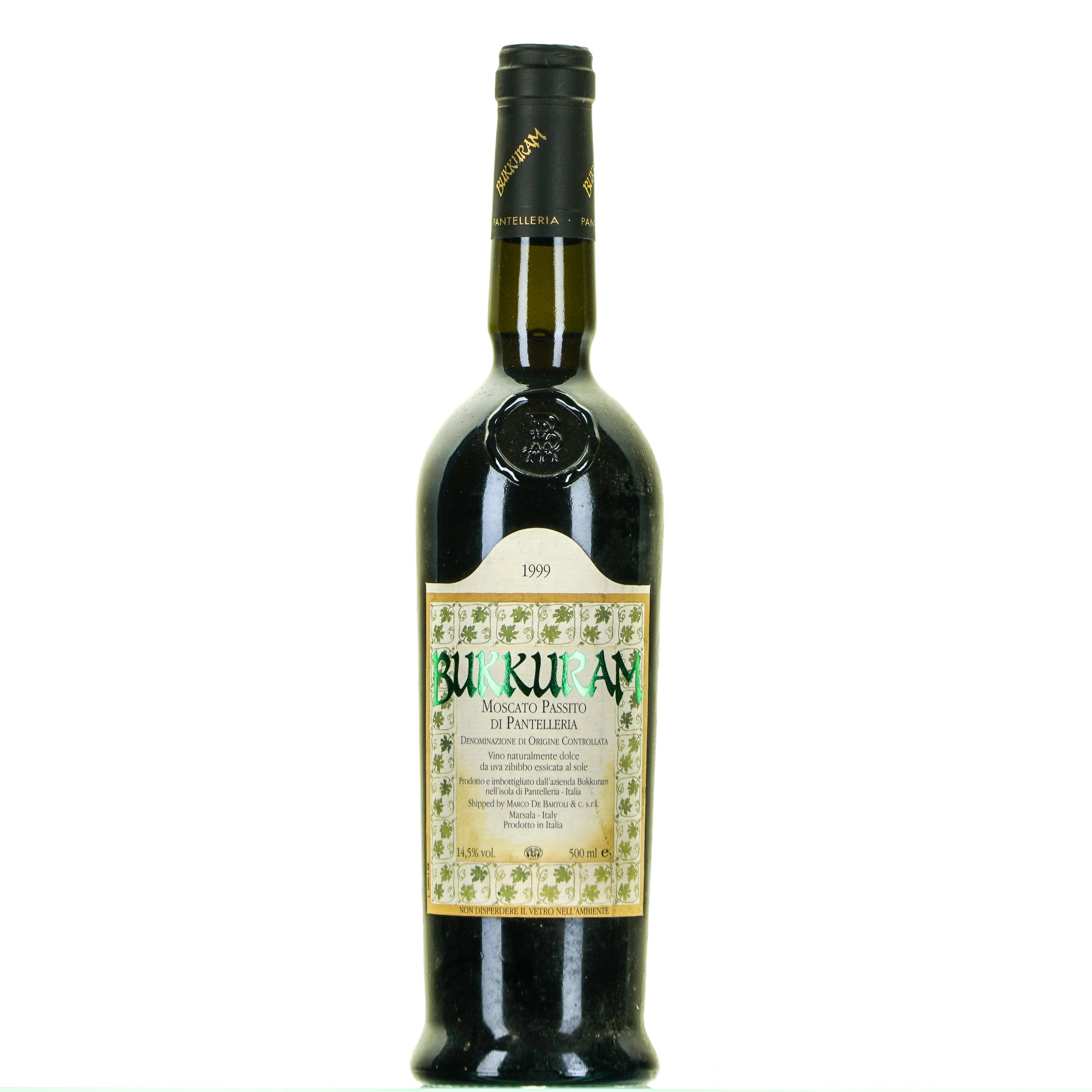 BUKKURAM 1999 PASSITO DI PANTELLERIA DOC lt.0,500