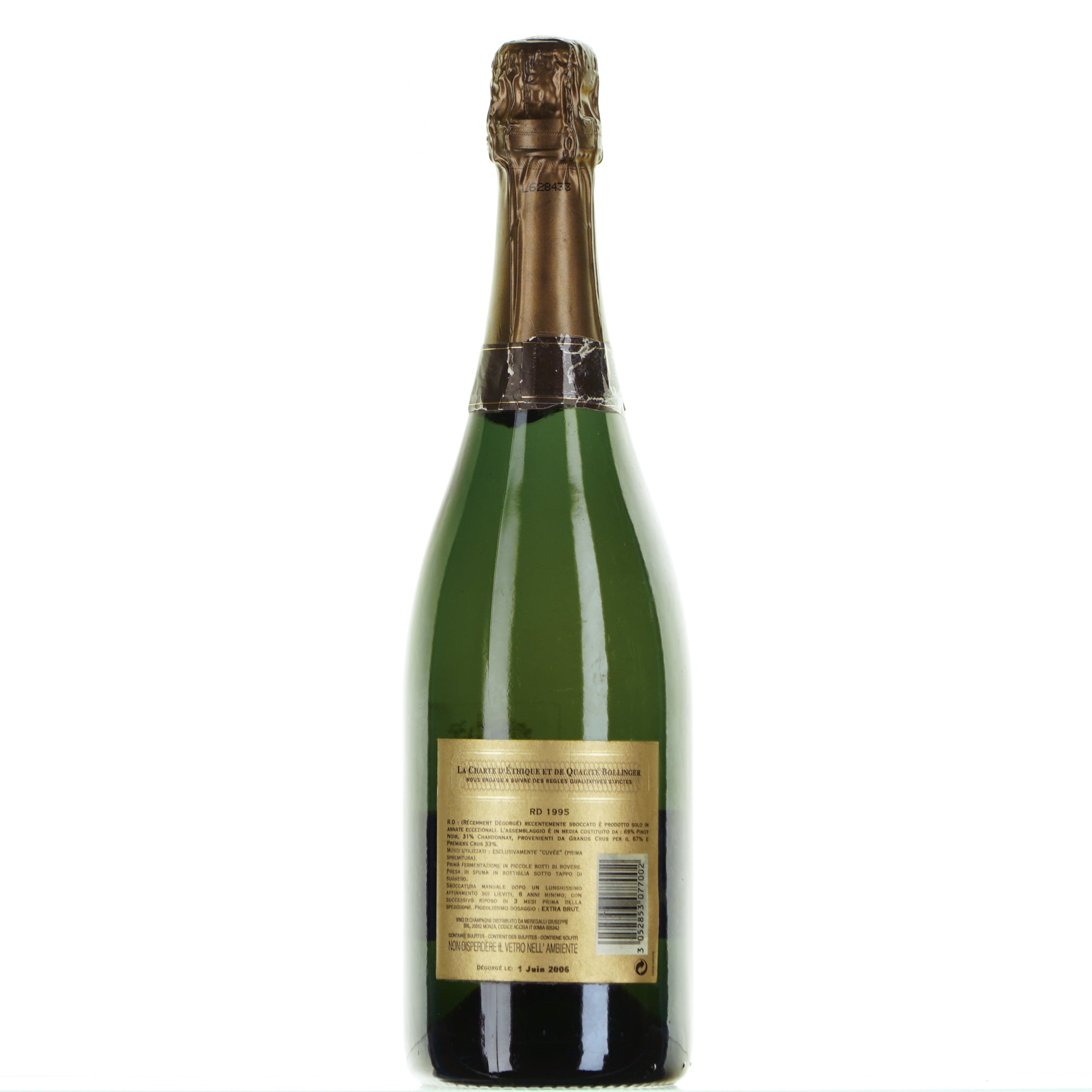 Champagne R.D.1995 Extra Brut - Bollinger