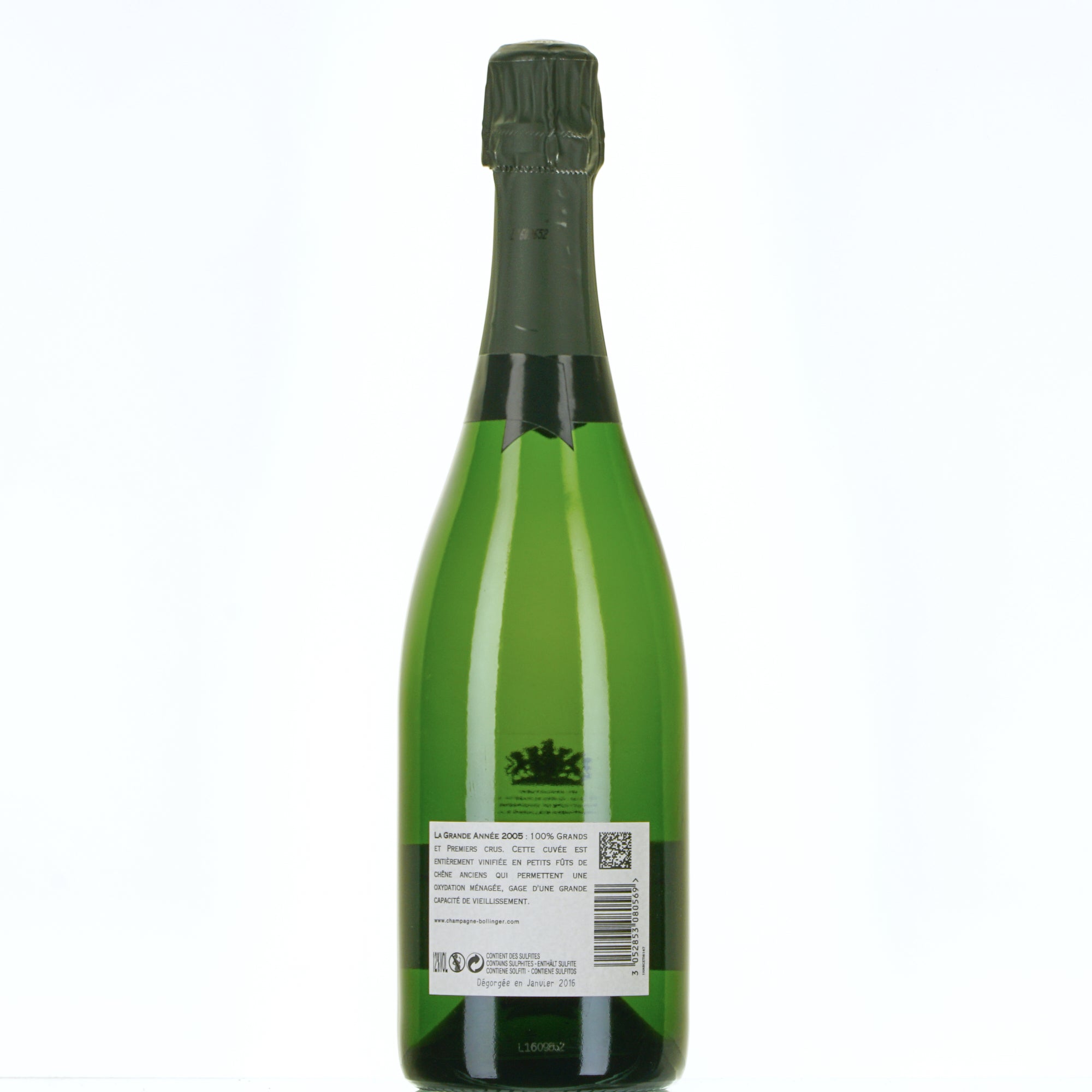 CHAMPAGNE LA GRANDE ANNEE 2005 0.750 lt