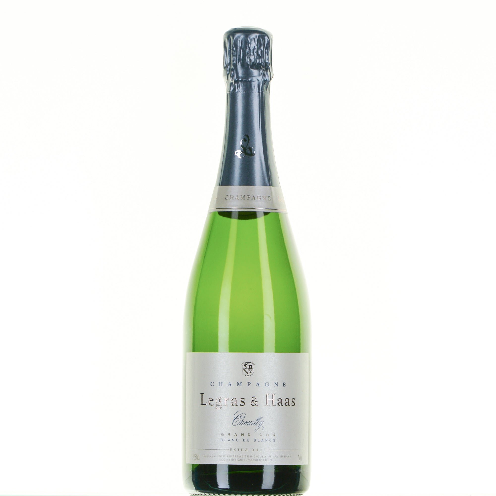 Champagne Blanc de Blancs Grand Cru Extra brut Legras&Haas lt.0,750
