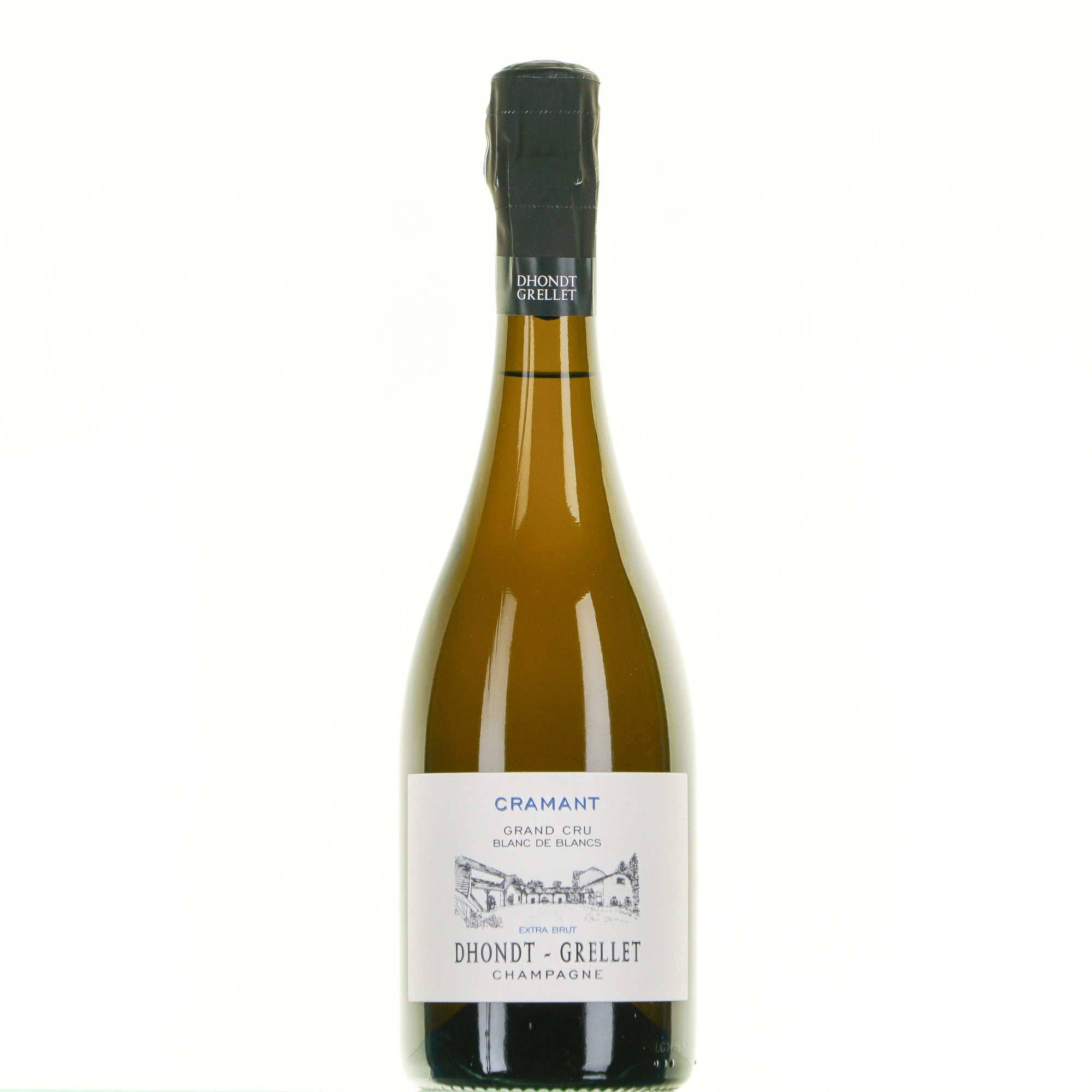 Champagne Cramant Grand Cru B.de Blancs Ex. Brut Dhondt- Grellet lt.0,750