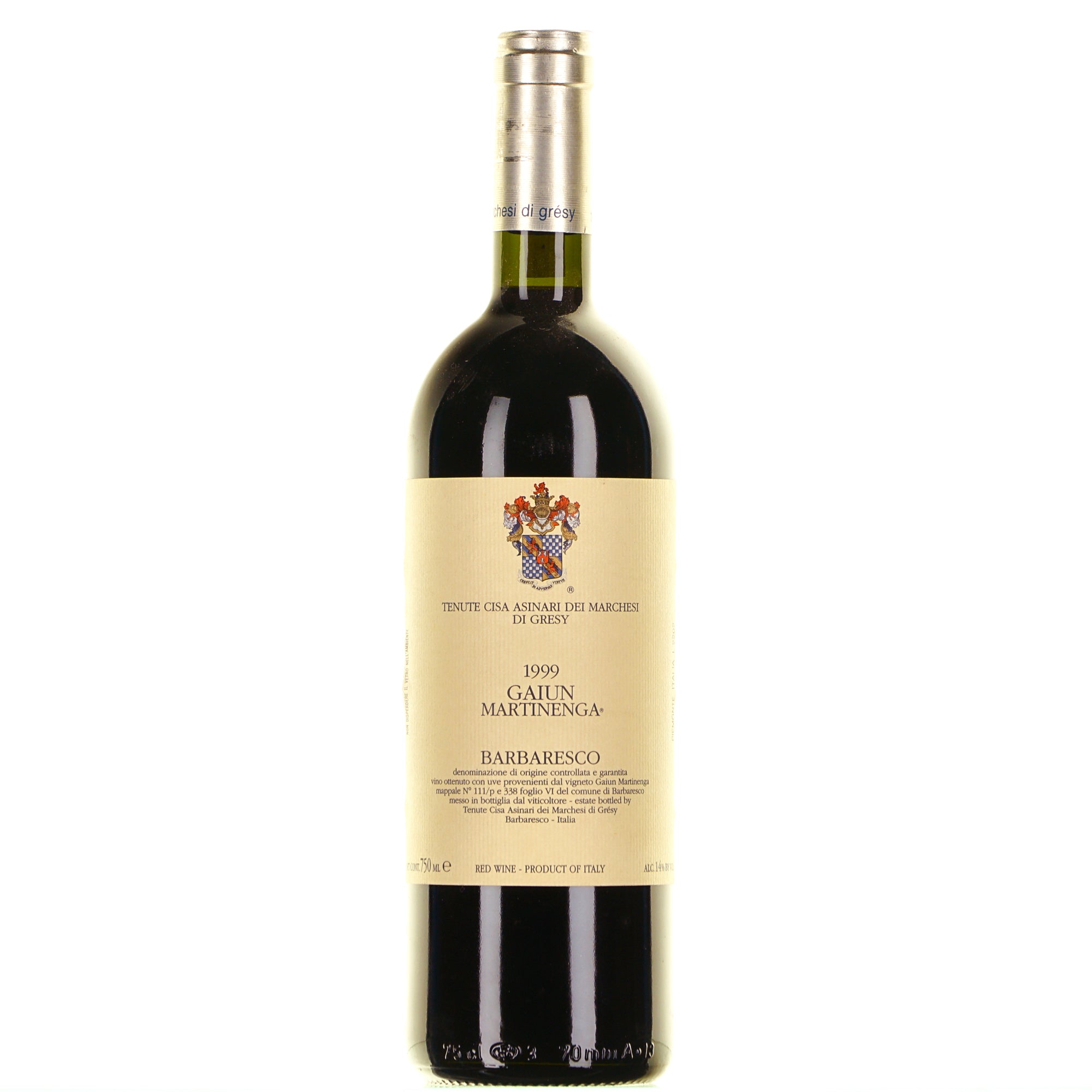 BARBARESCO GAIUN MARTINENGA 1999 DOCG lt 0,750