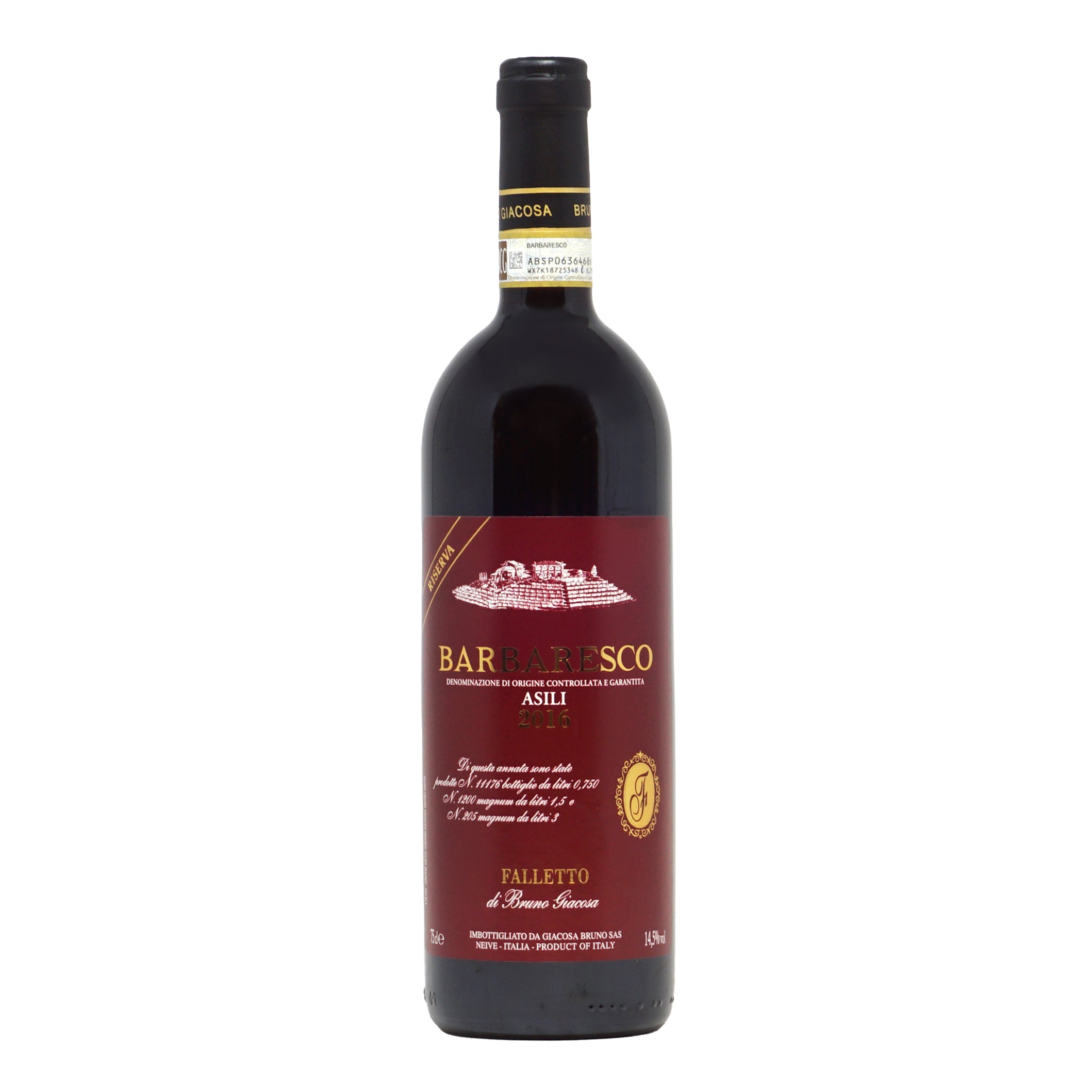 Barbaresco Asili 2016 RISERVA docg Giacosa Bruno lt.0.750