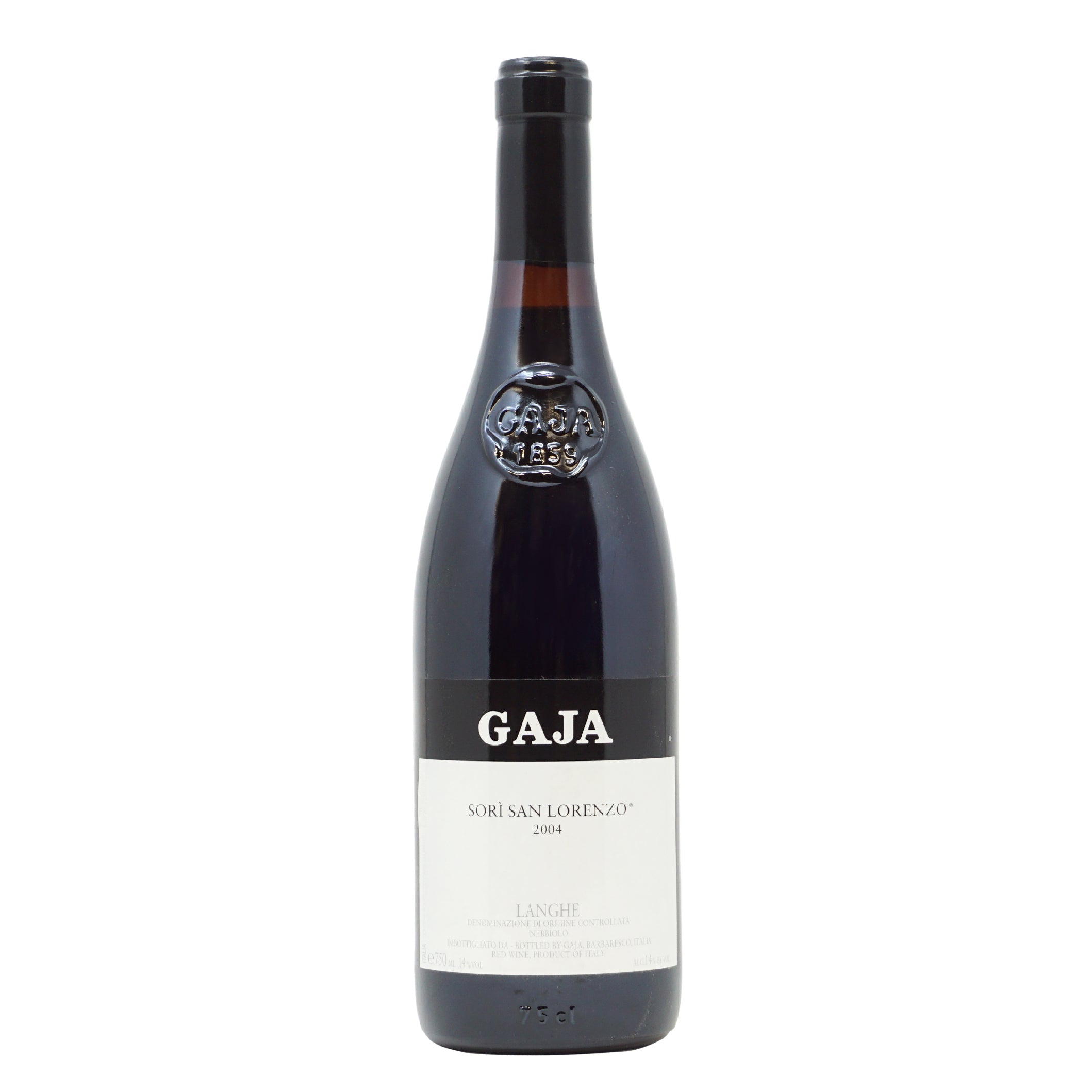 Sori San Lorenzo 2004 Langhe doc Gaja lt.0.750