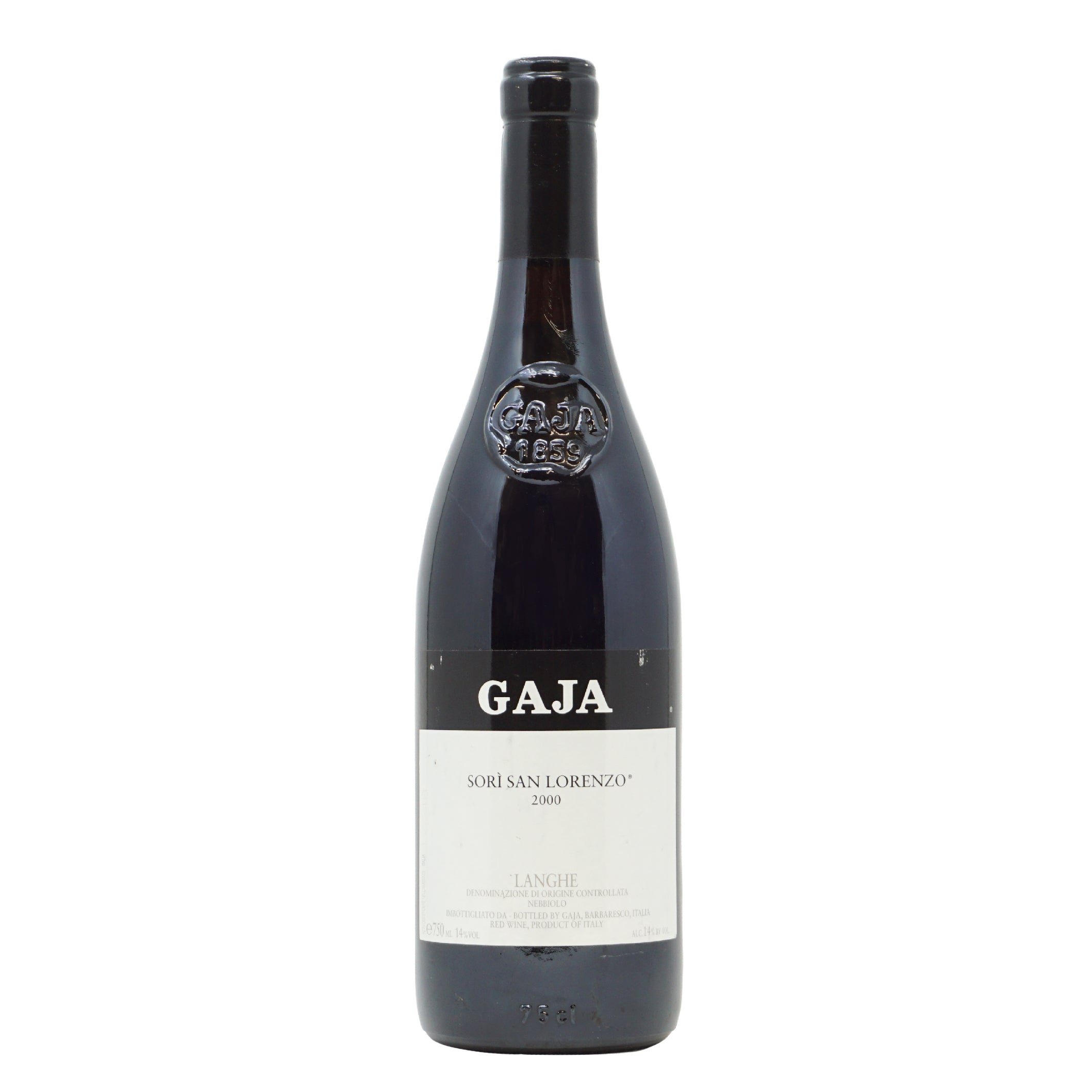 Sori San Lorenzo 2000 Langhe doc Gaja lt.0.750