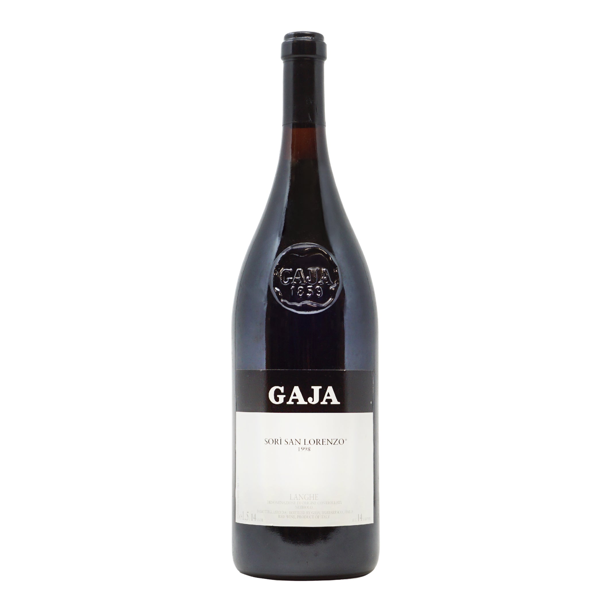 Sori San Lorenzo 1998 Langhe doc Gaja Magnum