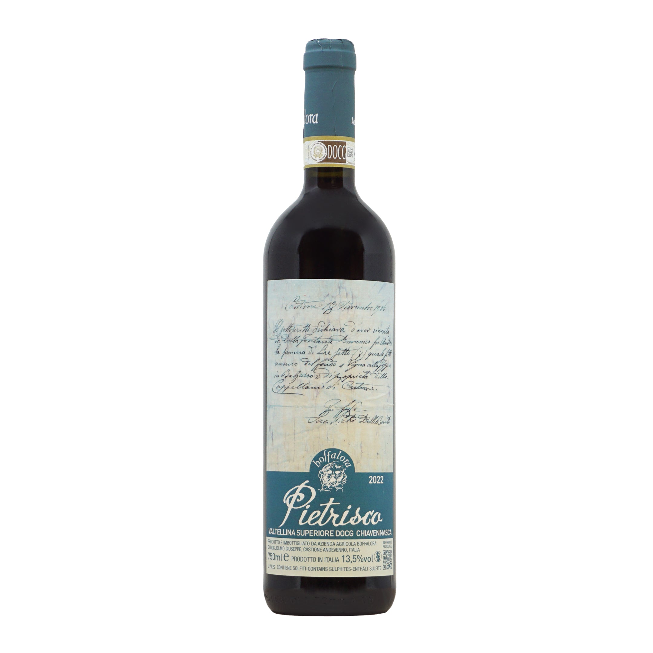 Pietrisco 2022 Valtellina Superiore docg - Boffalora lt.0,750