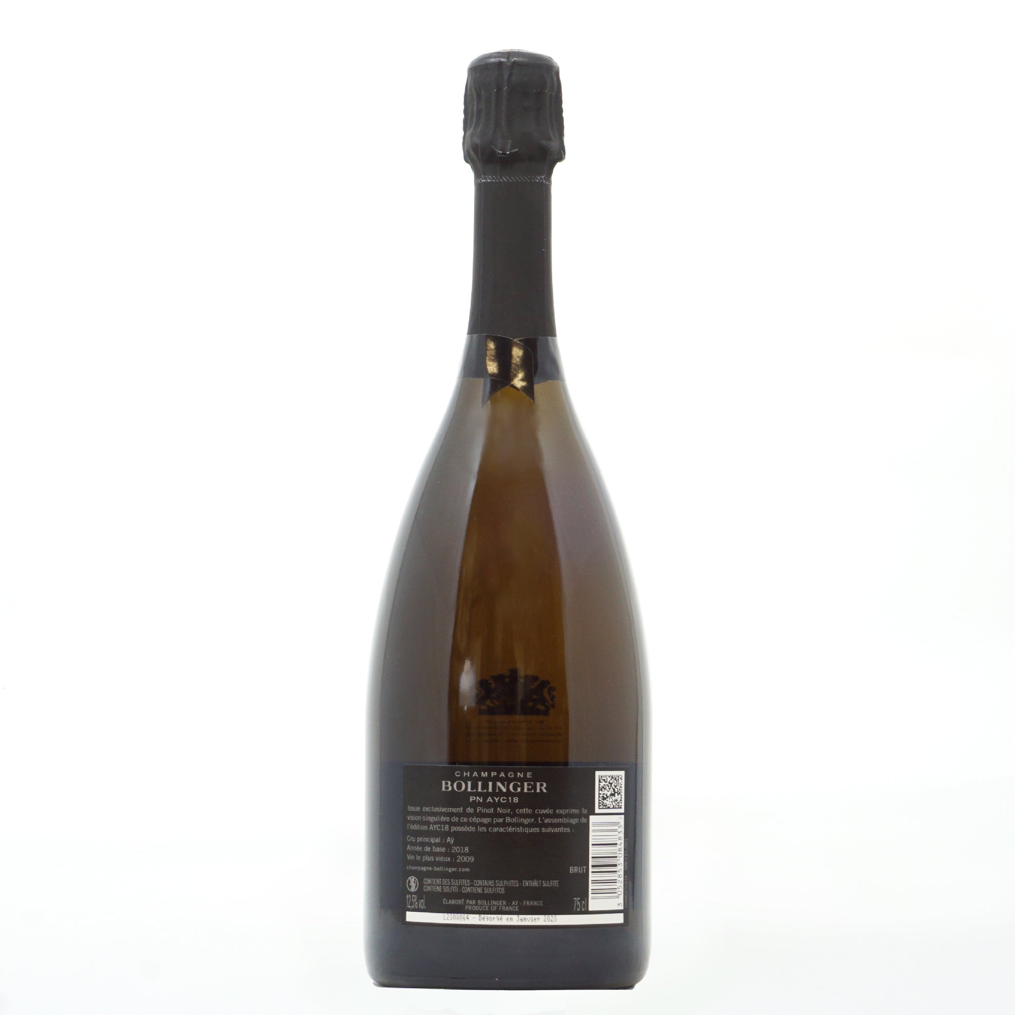 Champagne PN AYC 2018 Bollinger lt.0,750