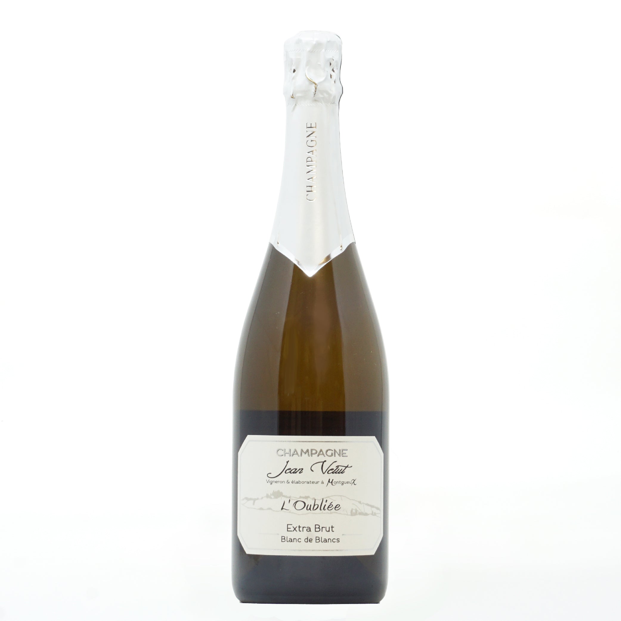 Champagne l'Oubliee blanc de blancs extra brut Jean Velut lt.0.750
