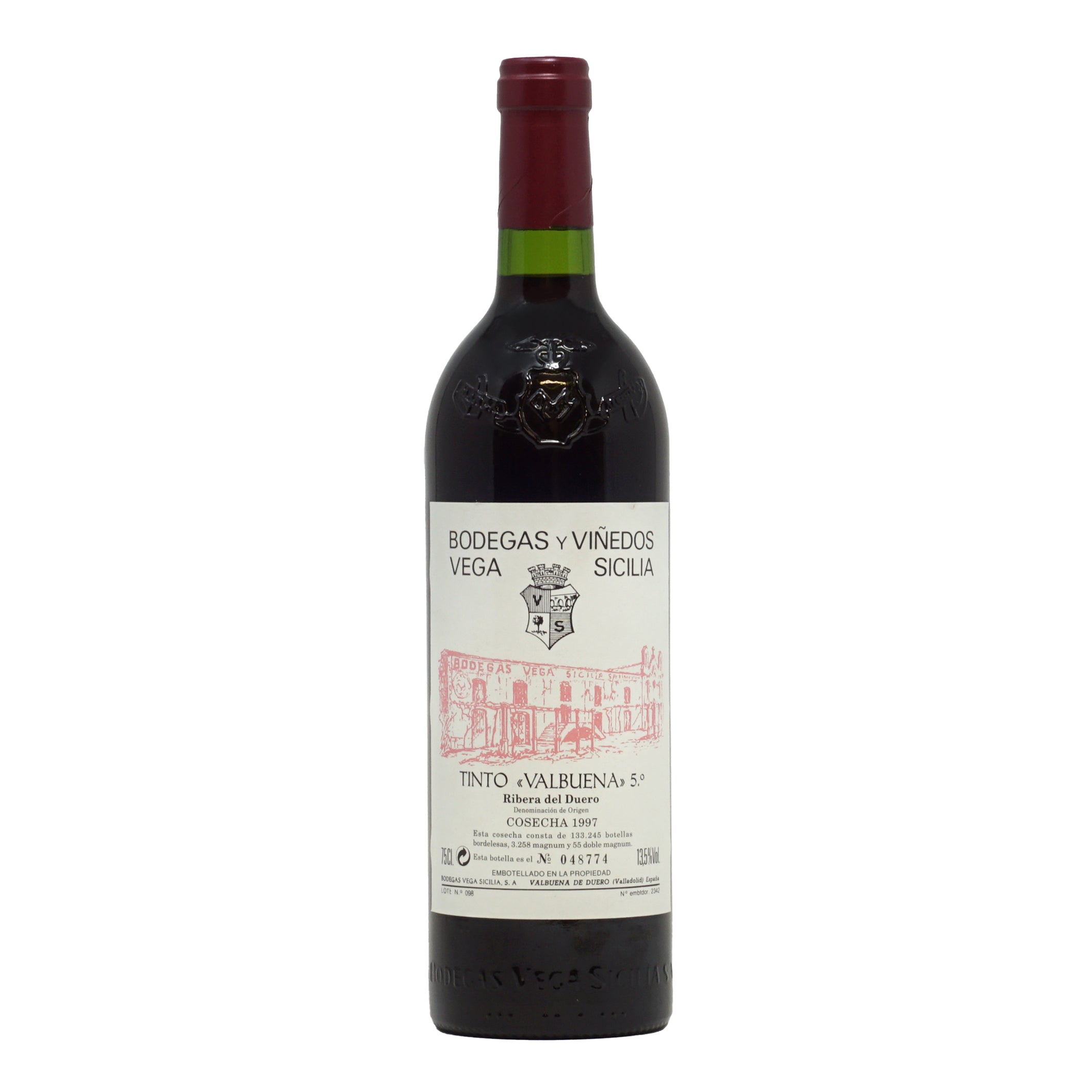 Valbuena 5° 1997 Ribera del Duero Vega Sicilia lt.0,750