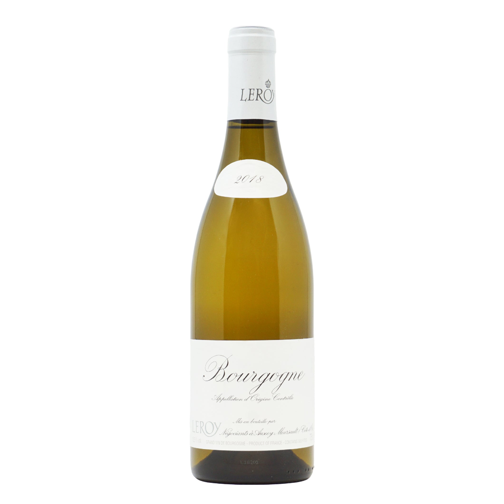 Bourgogne Blanc 2018 Leroy Negociant lt.0.750
