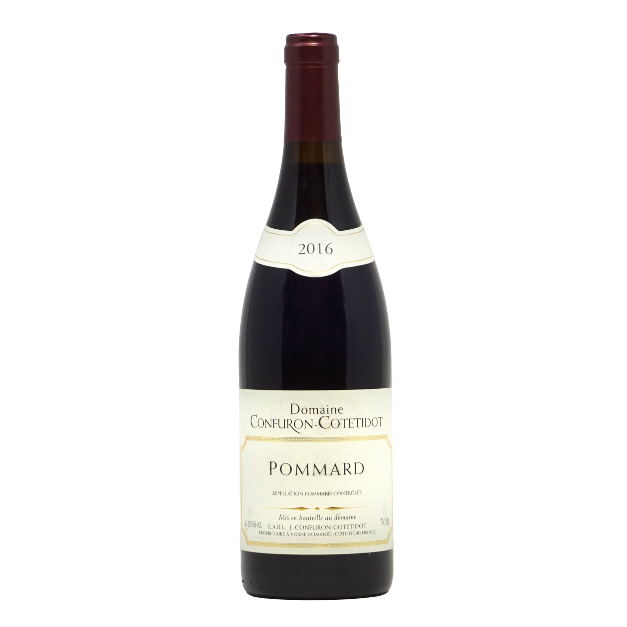 Pommard 2016 lt.0,750 Domaine Confuron-Cotetidot