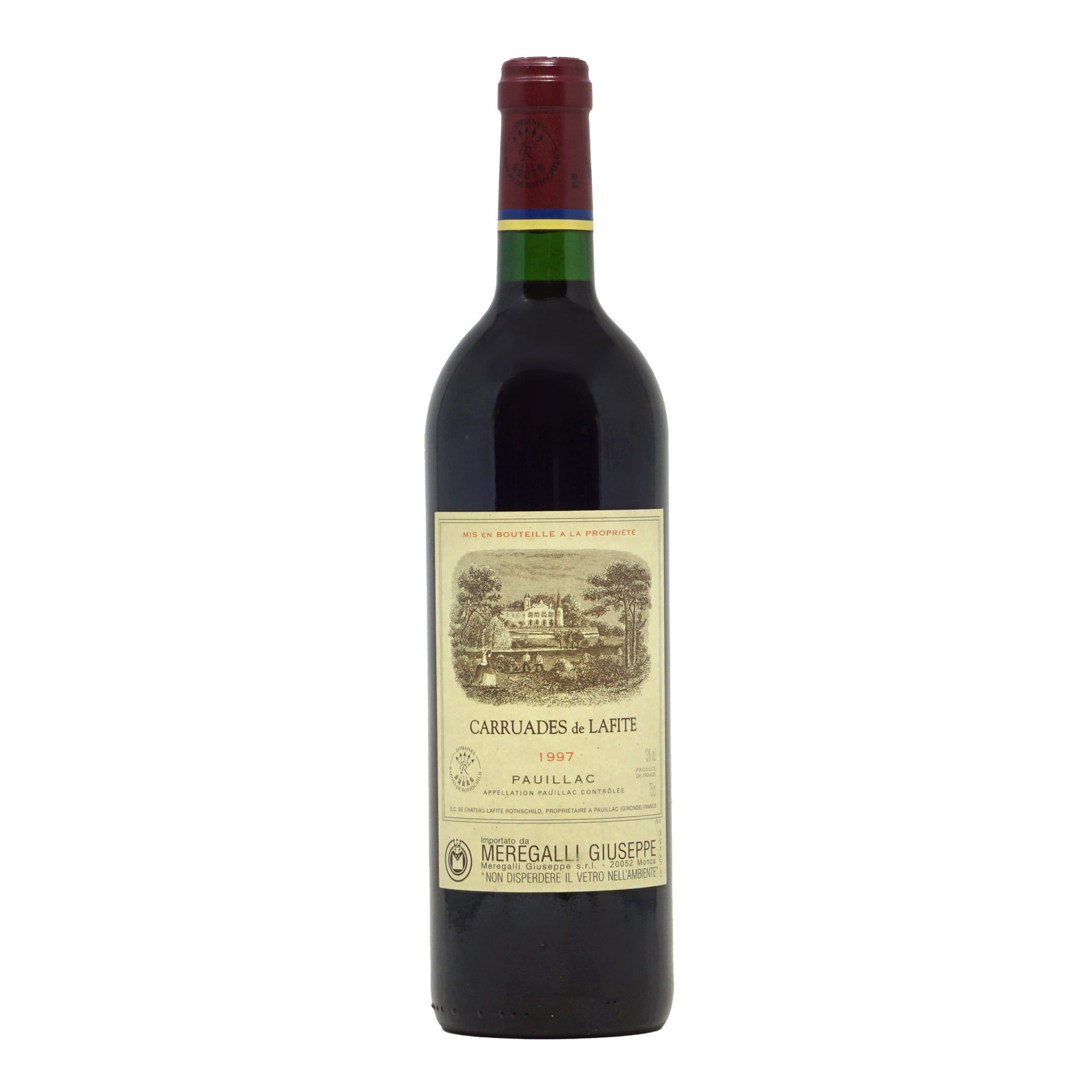Carruades de Lafite 1997 Pauillac Domaines Barons de Rothschild Lafite lt.0,750