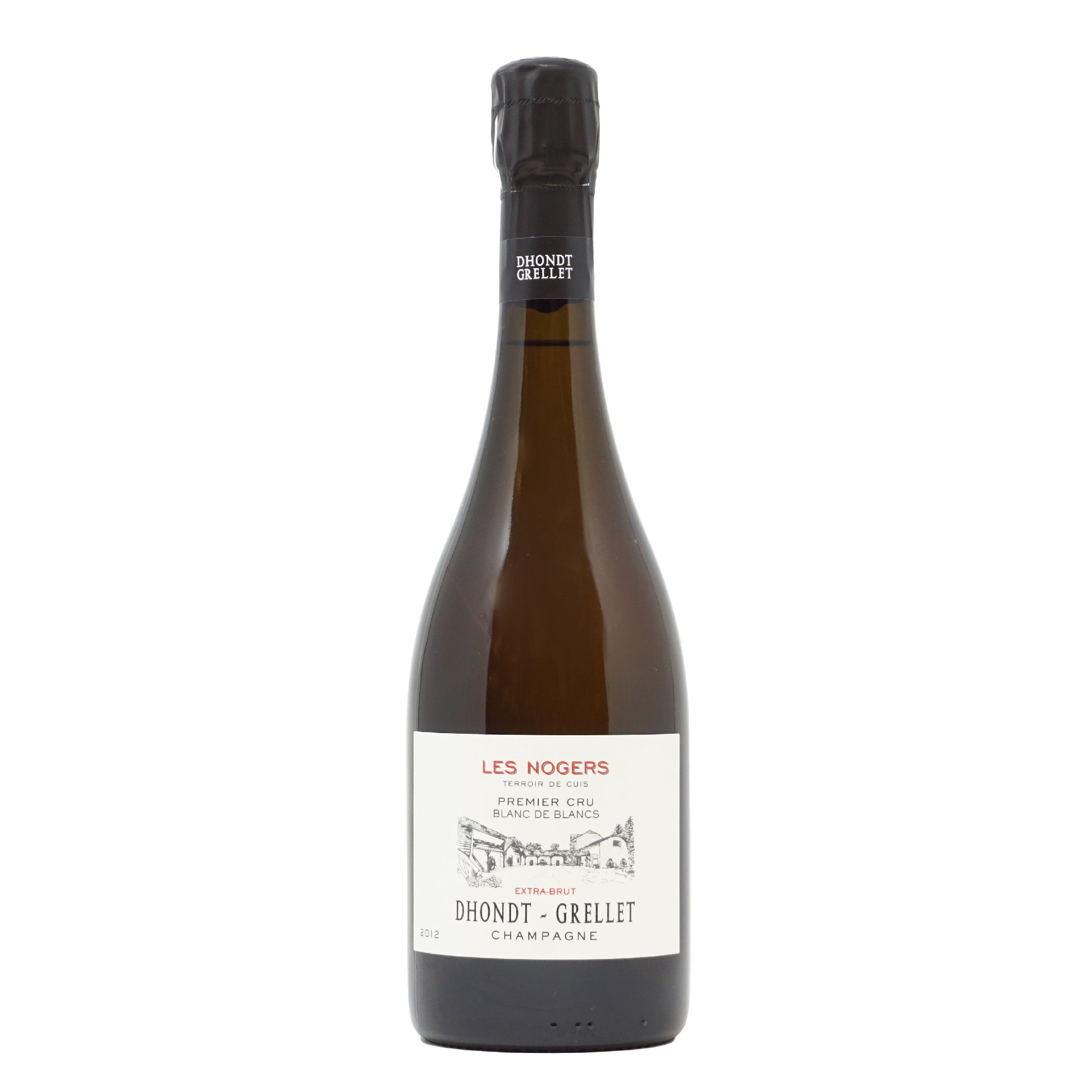 Champagne Les Noger 2015 1er Cru b.de Blancs Dhondt-Grellet lt.0,750