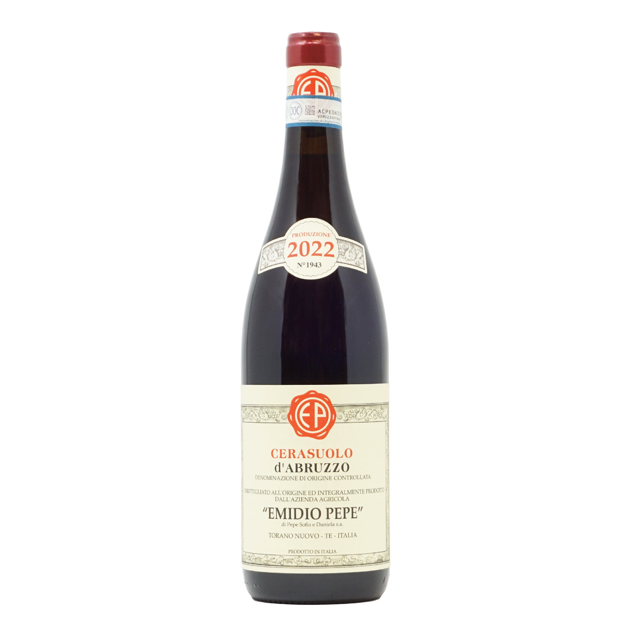 Cerasuolo D'Abruzzo 2022 doc Emidio Pepe lt.0.750