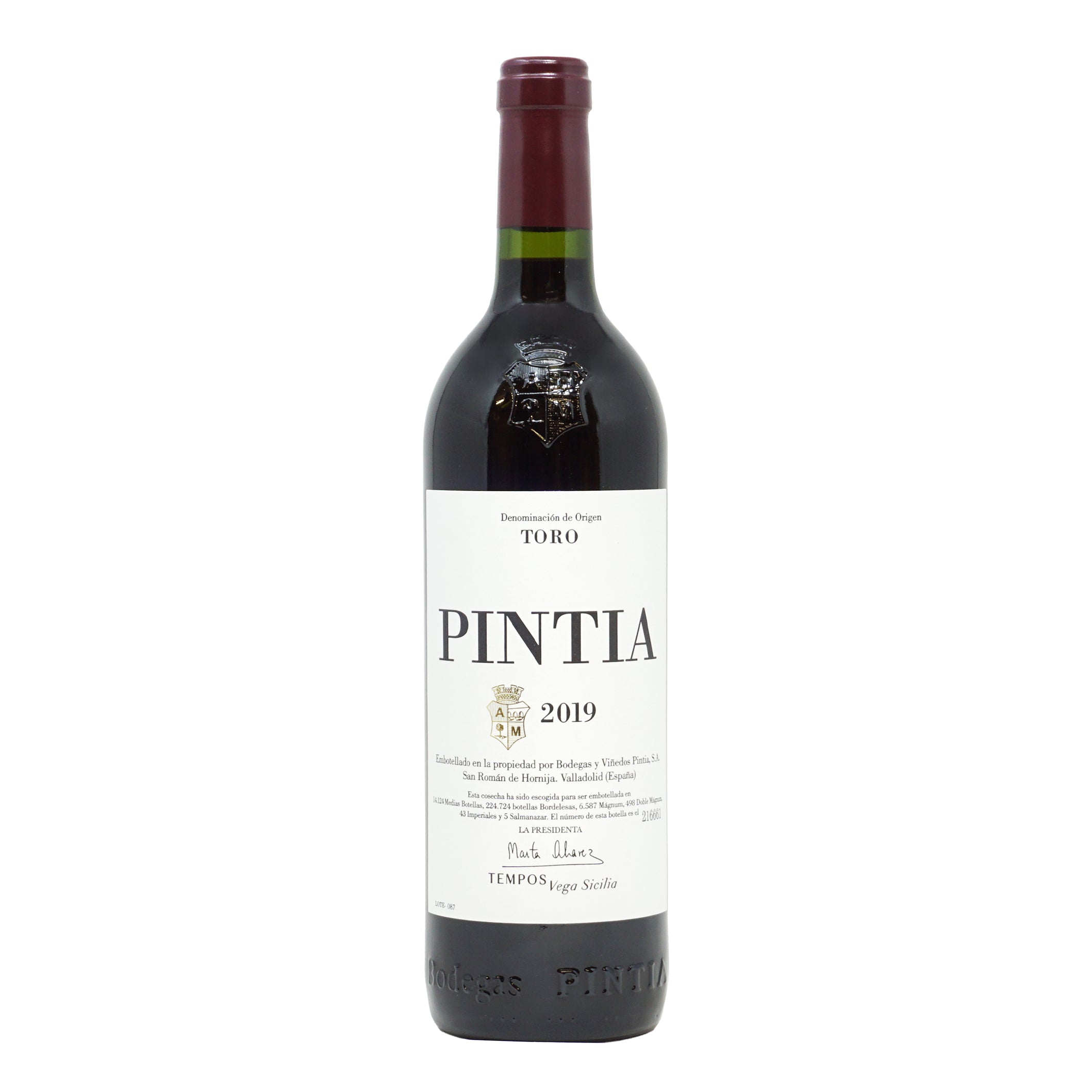 Pintia 2019 Toro Denominacion de Origen Vega Sicilia lt.0,750