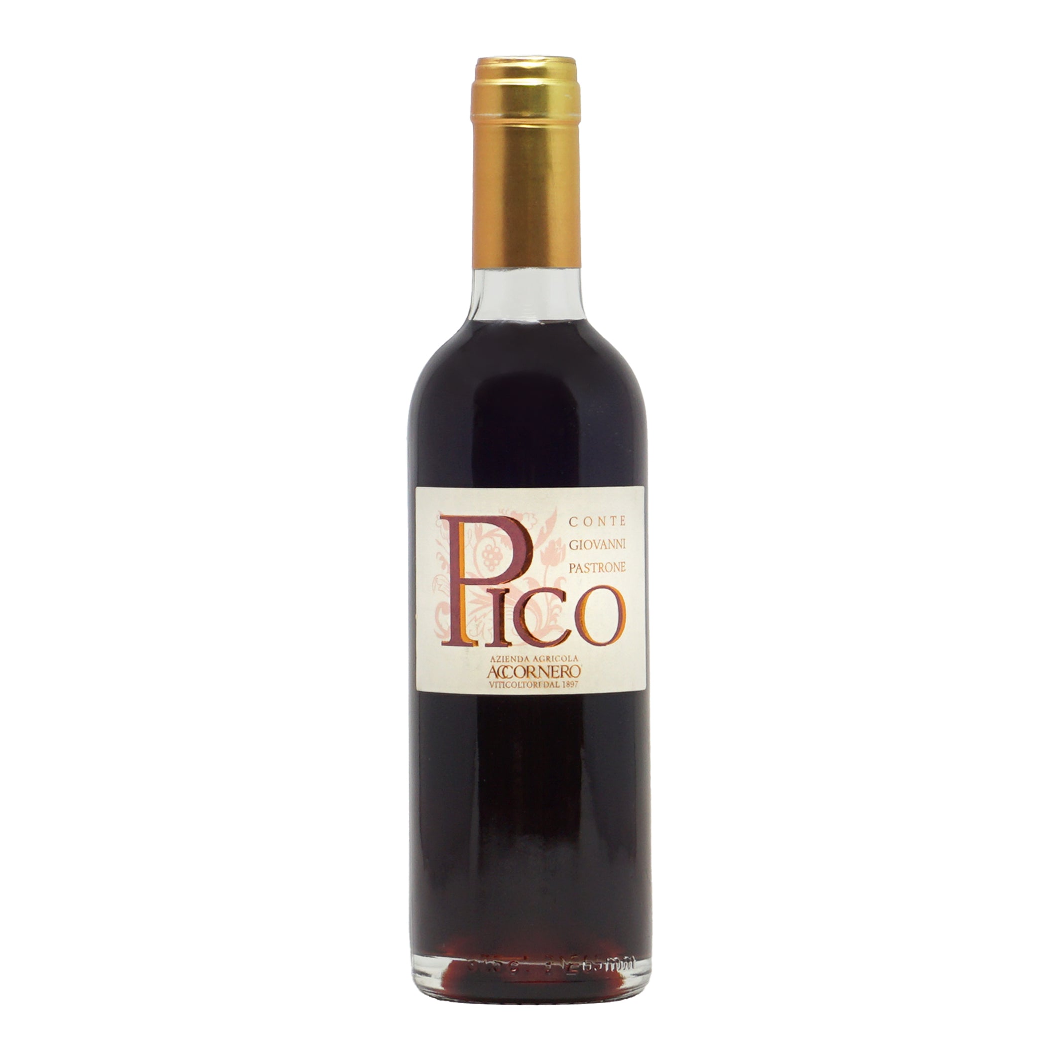Pico 2001 Conte Giovanni Pastrone Casorzo Passito doc Accornero lt.0,375