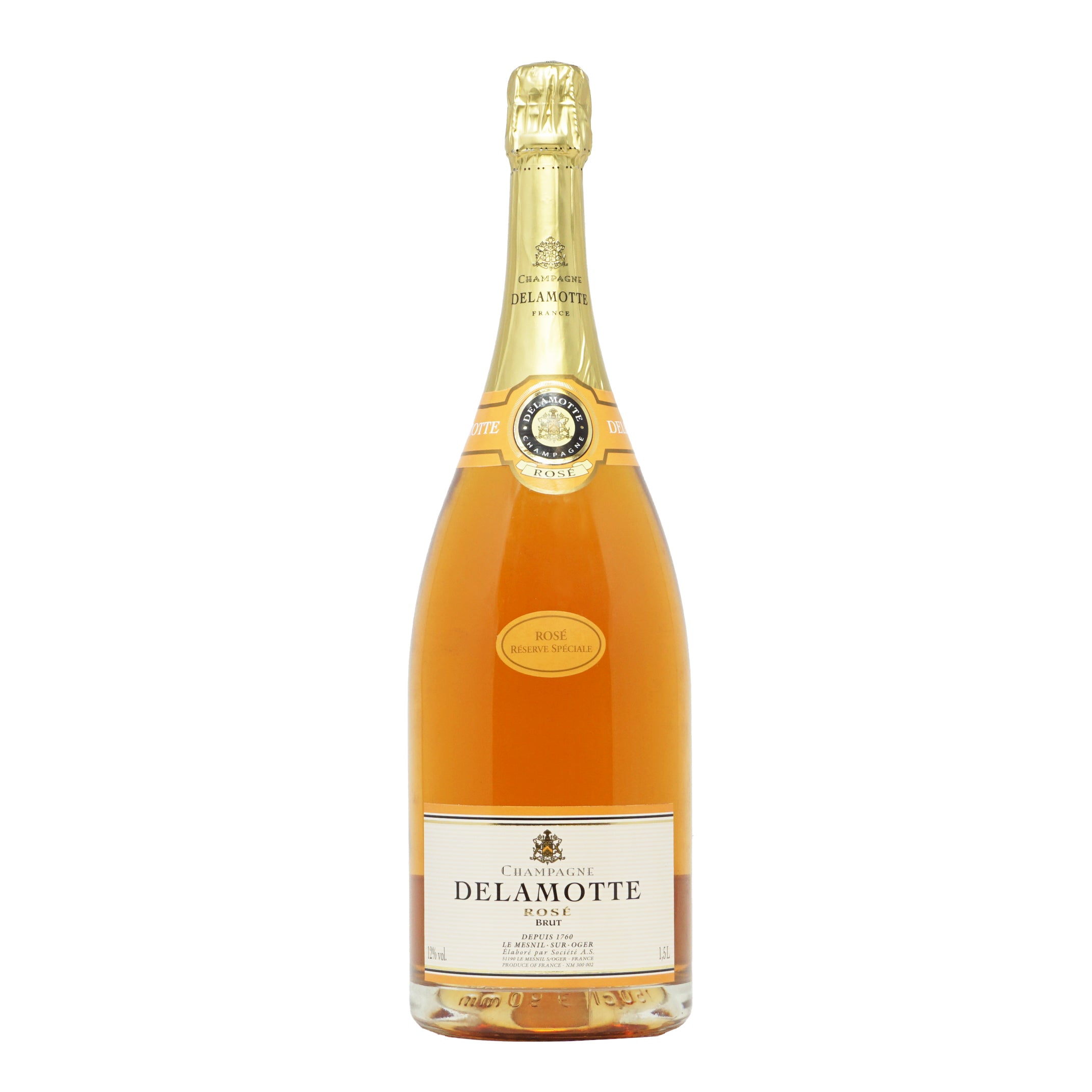 Champagne Rose' Reserve Special Brut Delamotte Magnum v.sboccatura