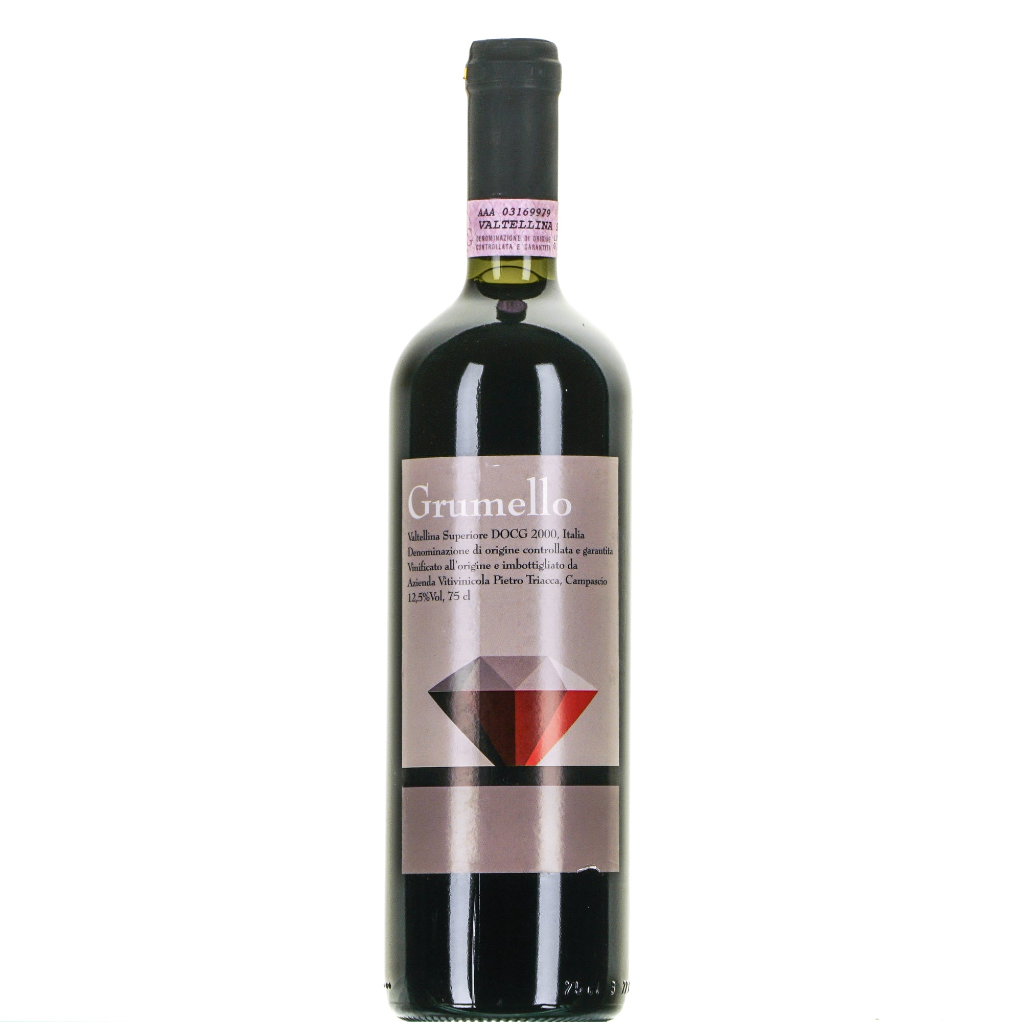 Grumello 2000 docg Valtellina Superiore Pietro Triacca lt.0.750