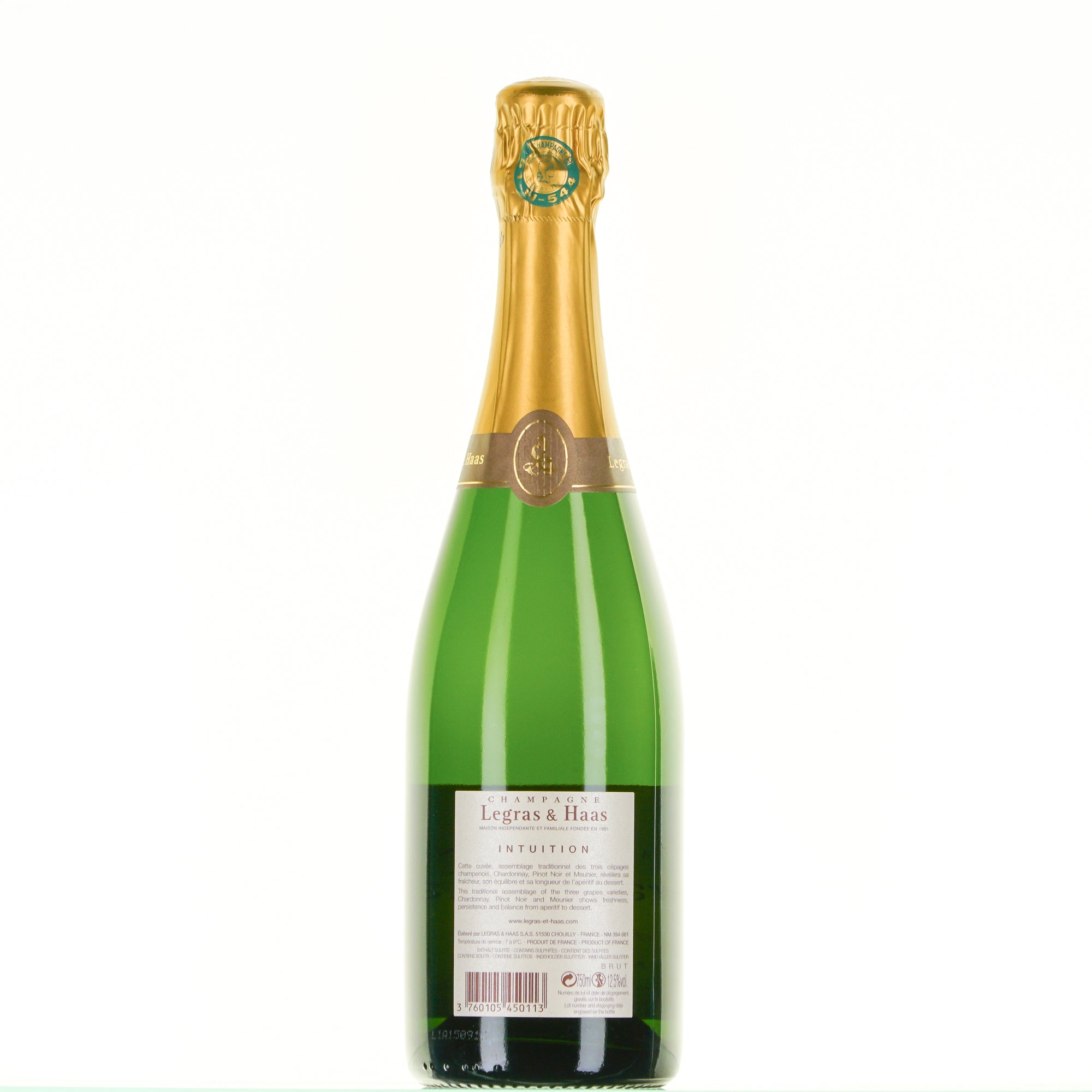 CHAMPAGNE INTUITION BRUT lt.0,750