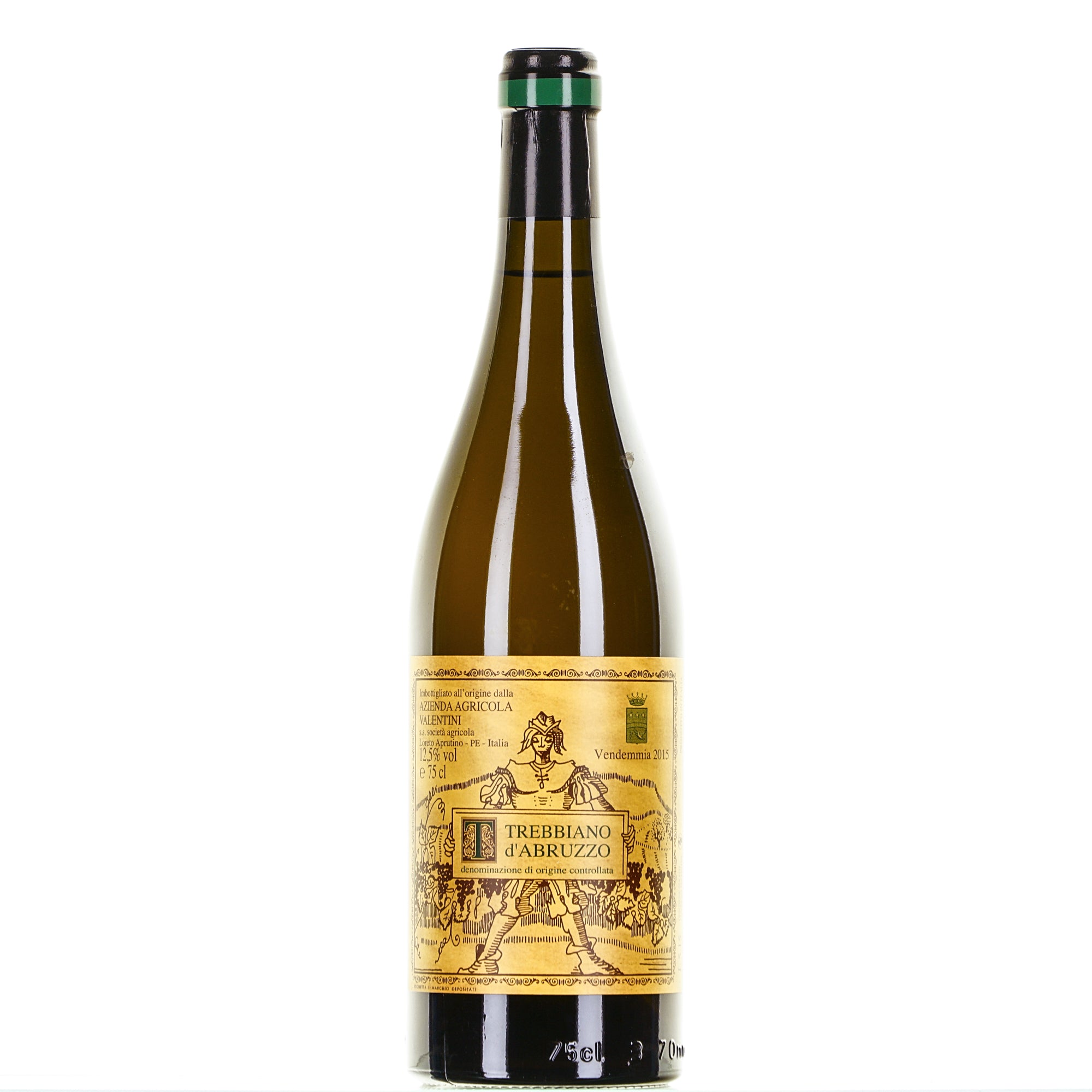 Trebbiano D'Abruzzo 2015 doc Valentini lt.0.750